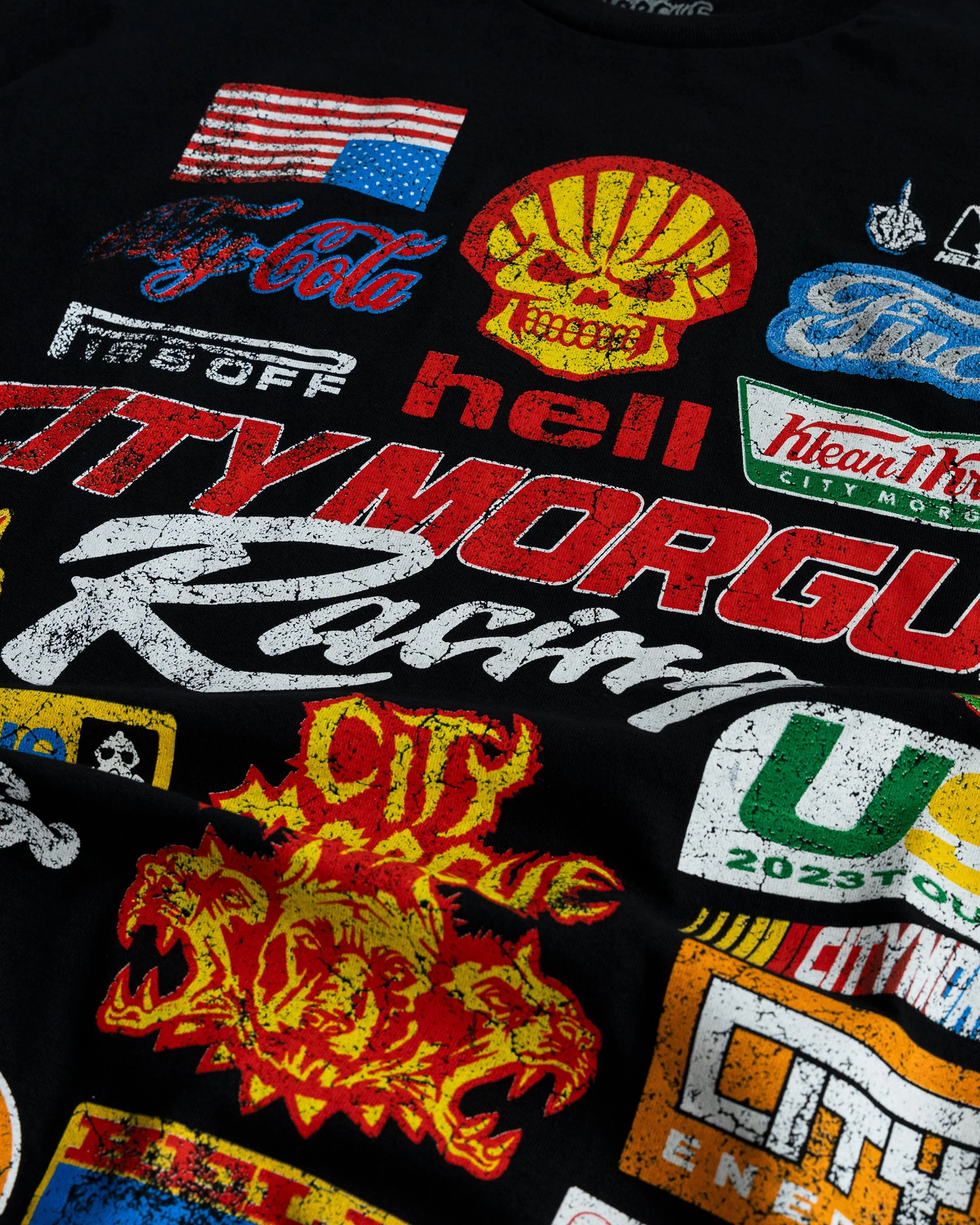 CITY MORGUE RACING TOUR TEE - Image 5