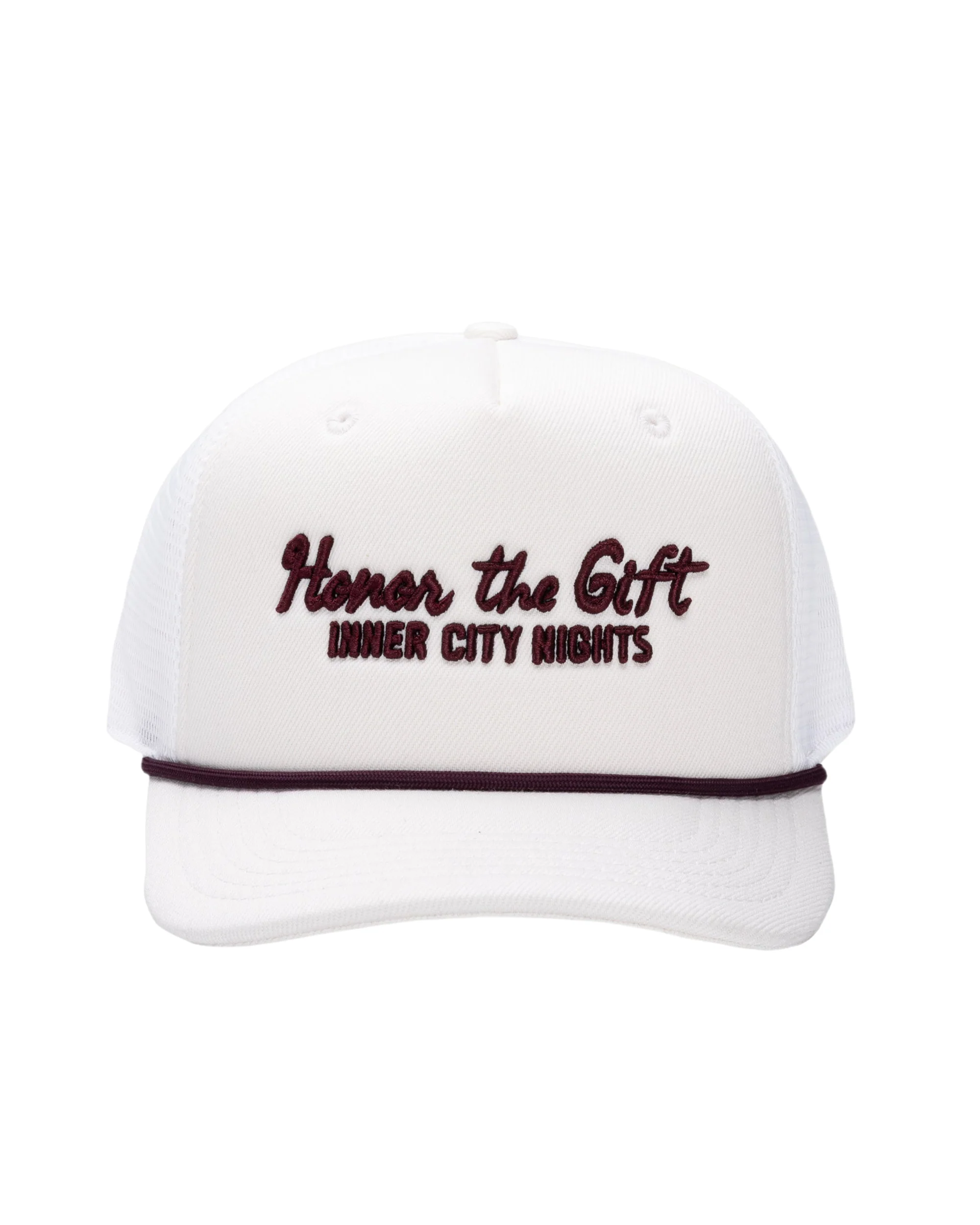 City Nights Trucker Cap - Bone