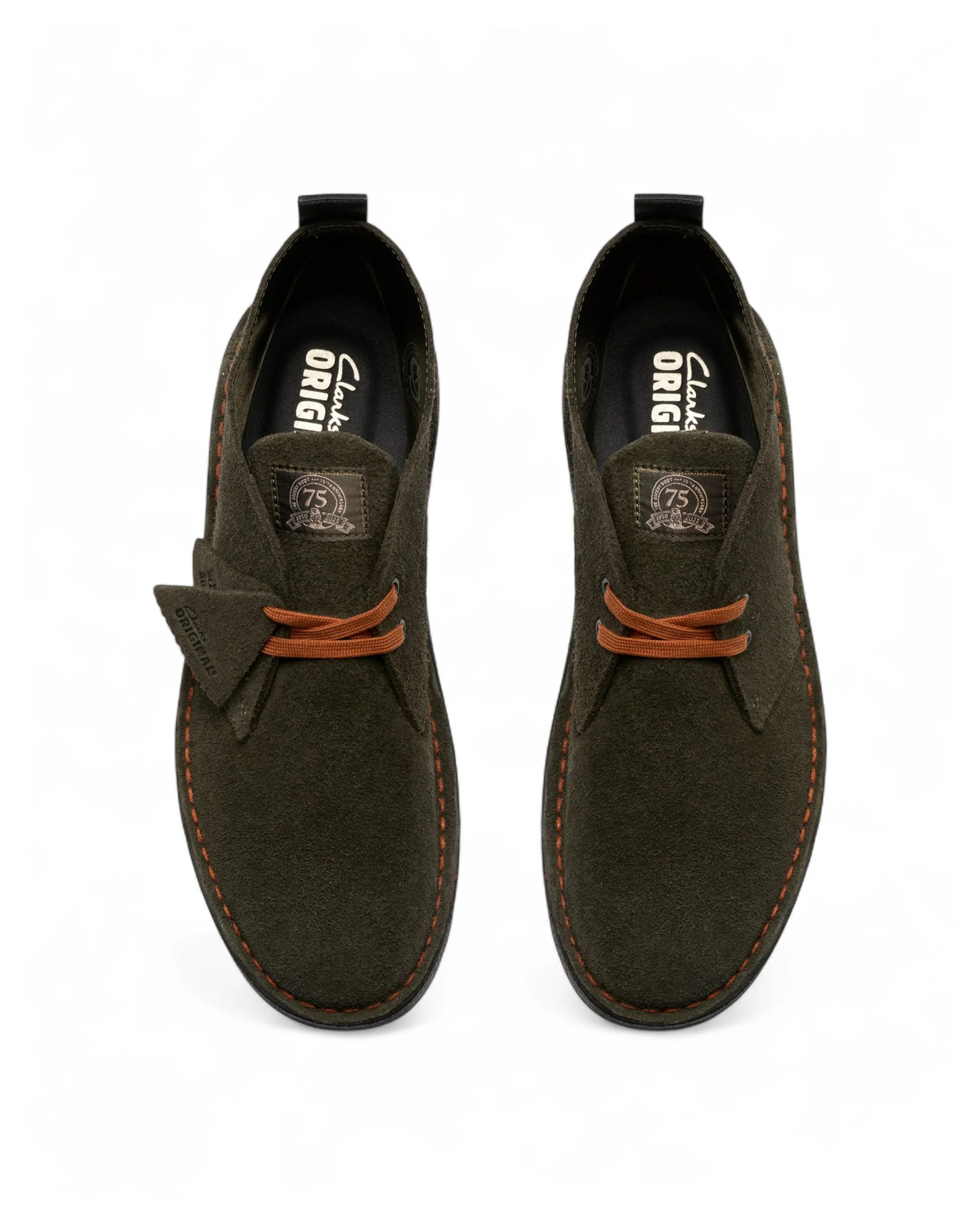 CLARKS DESERT BOOT 75TH ANNIVERSARY EDITION GREEN - Image 4