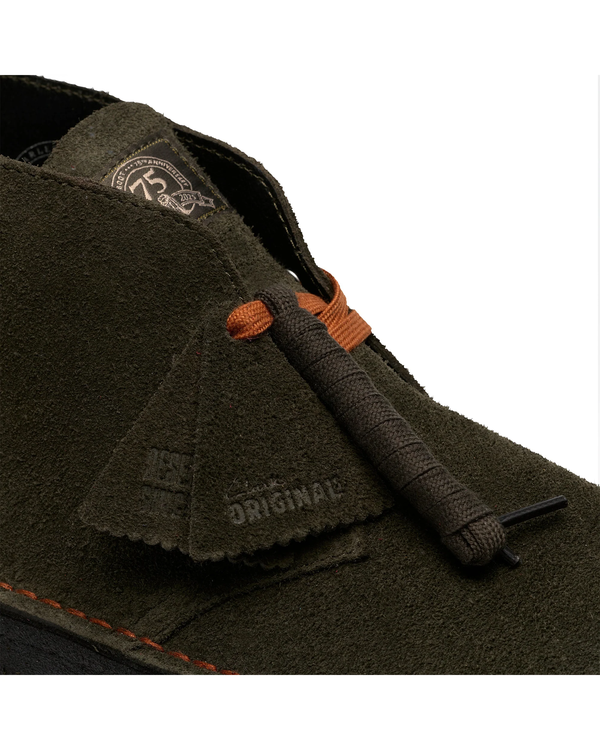 CLARKS DESERT BOOT 75TH ANNIVERSARY EDITION GREEN - Image 8