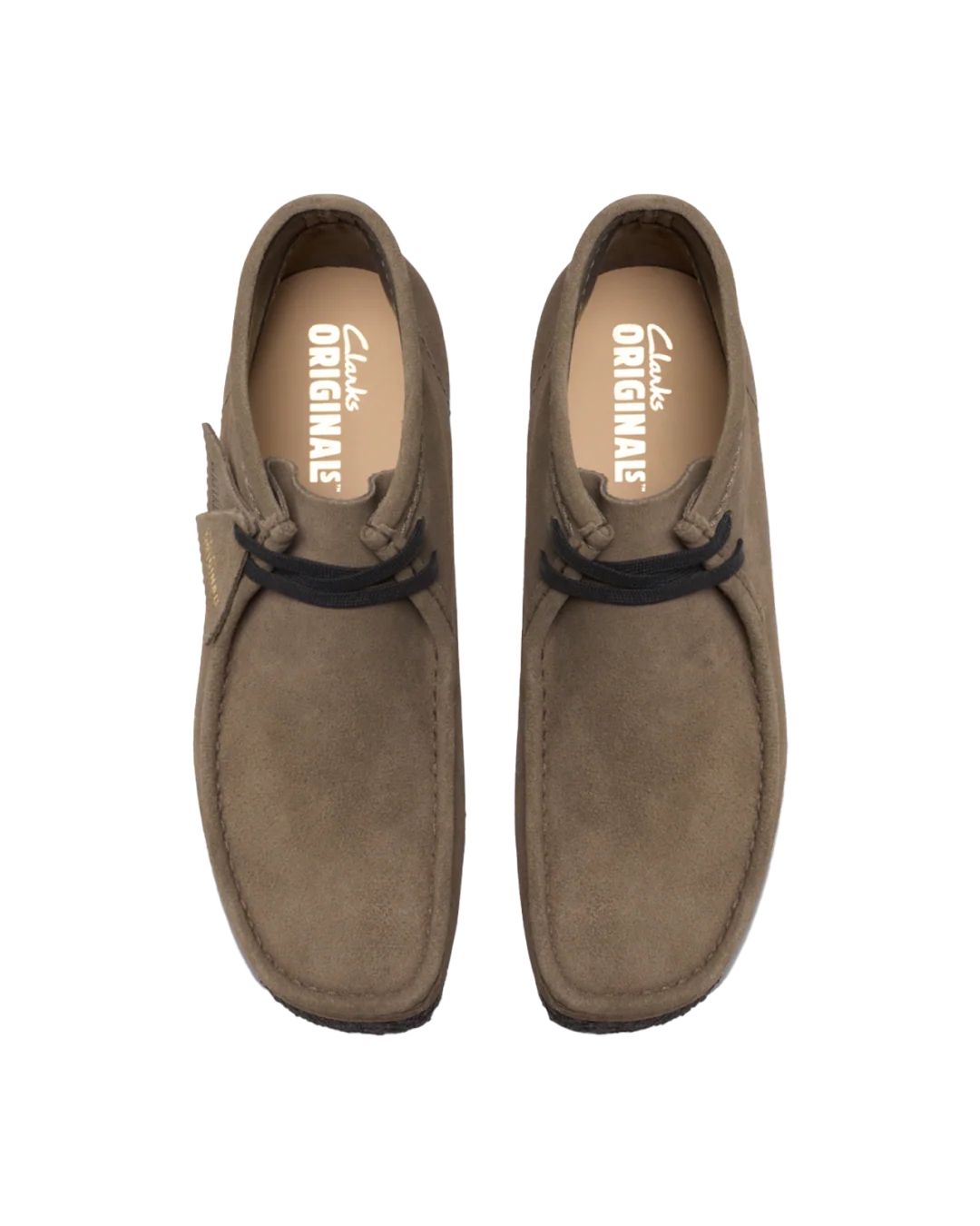 Clarks Wallabee Boot-Dark Grey Suede - Image 4