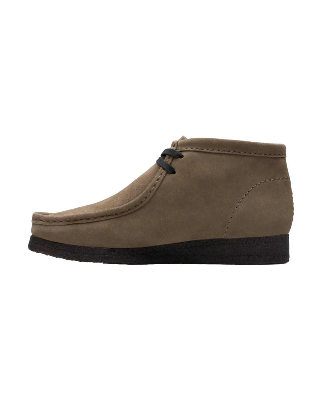 Clarks Wallabee Boot-Dark Grey Suede - Image 5