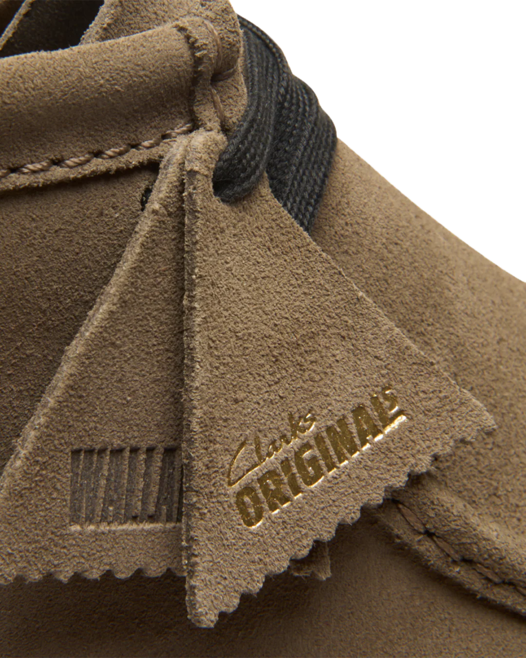 Clarks Wallabee Boot-Dark Grey Suede - Image 7