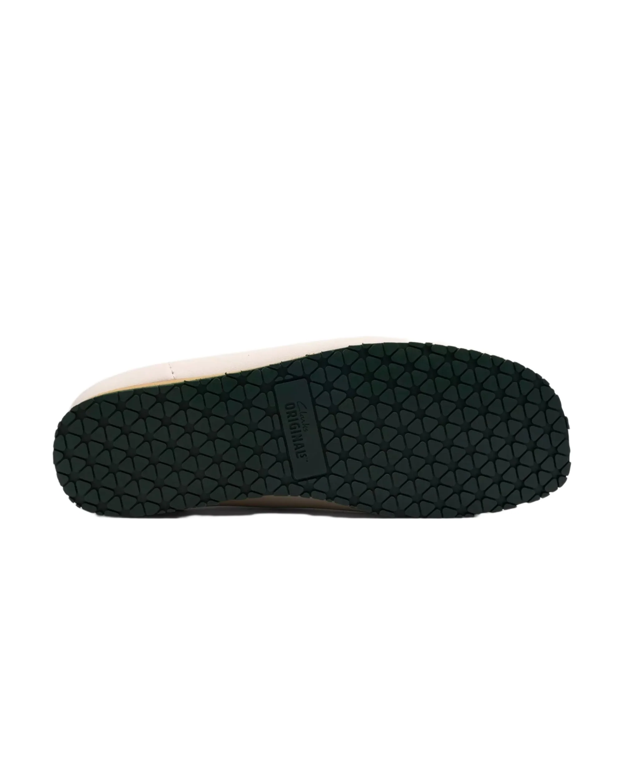 Clarks Wallabee Boot RB - White Leather - Image 10