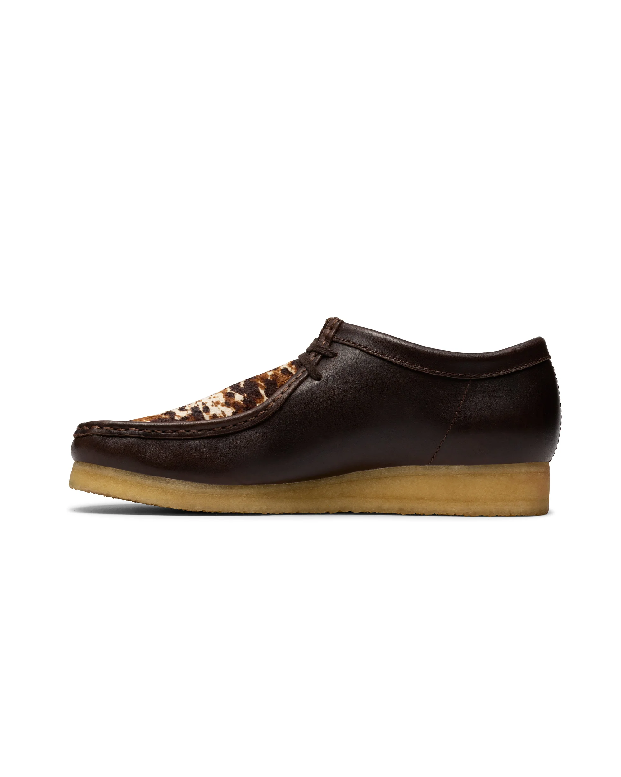 CLARKS WALLABEE HAIR ON PACK - BROWN - Image 2