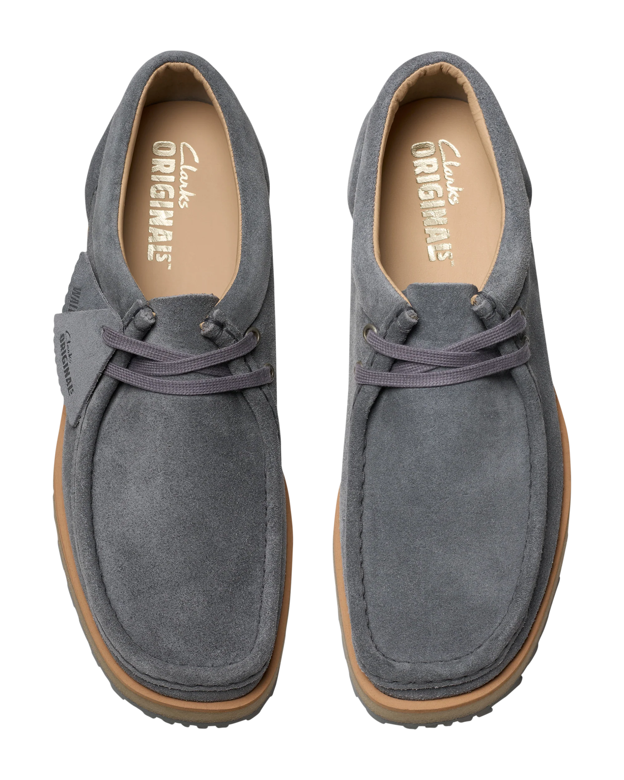 Clarks Wallabee Scout Lo - Grey - Image 6