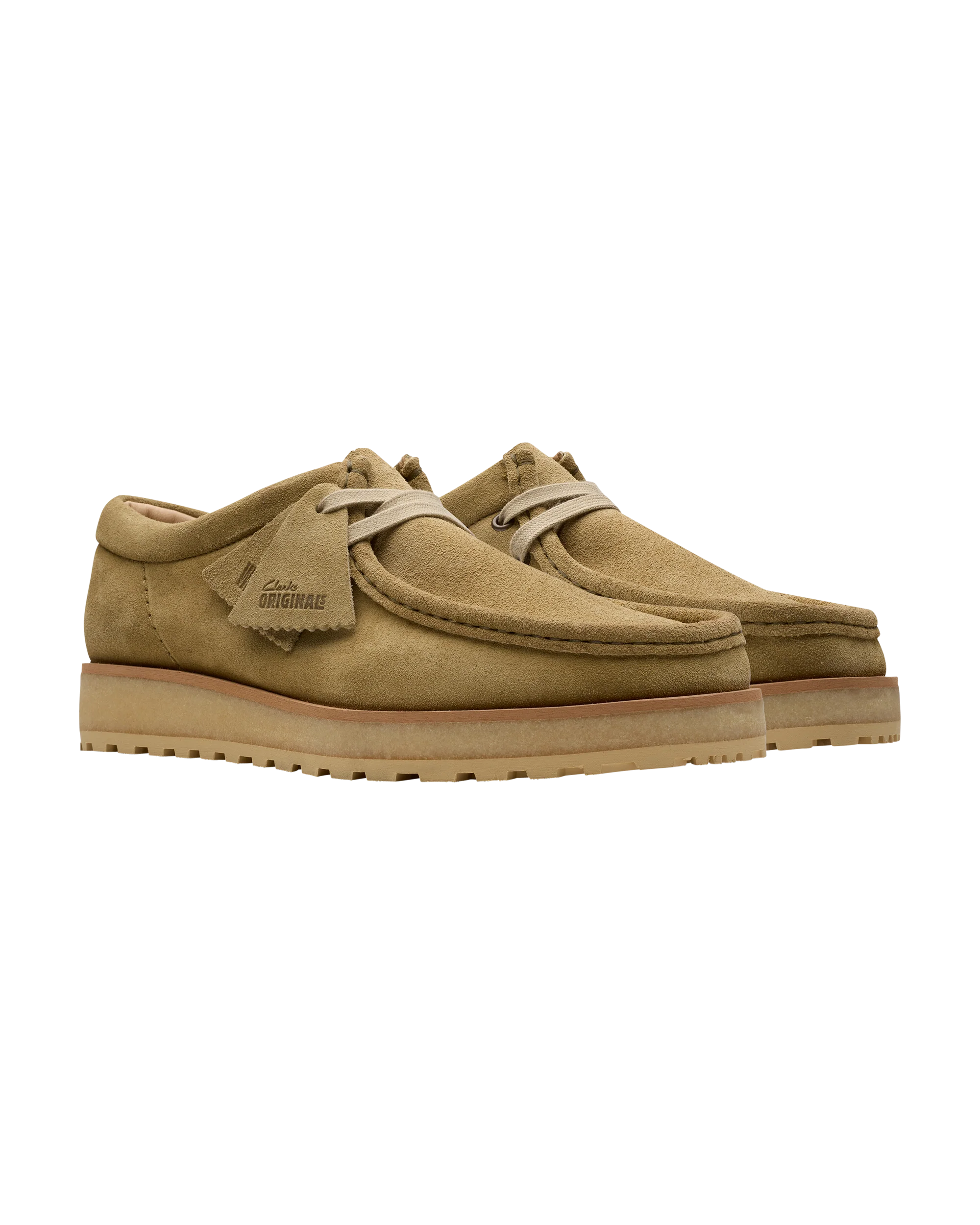 Clarks Wallabee Scout Lo - Sand - Image 2