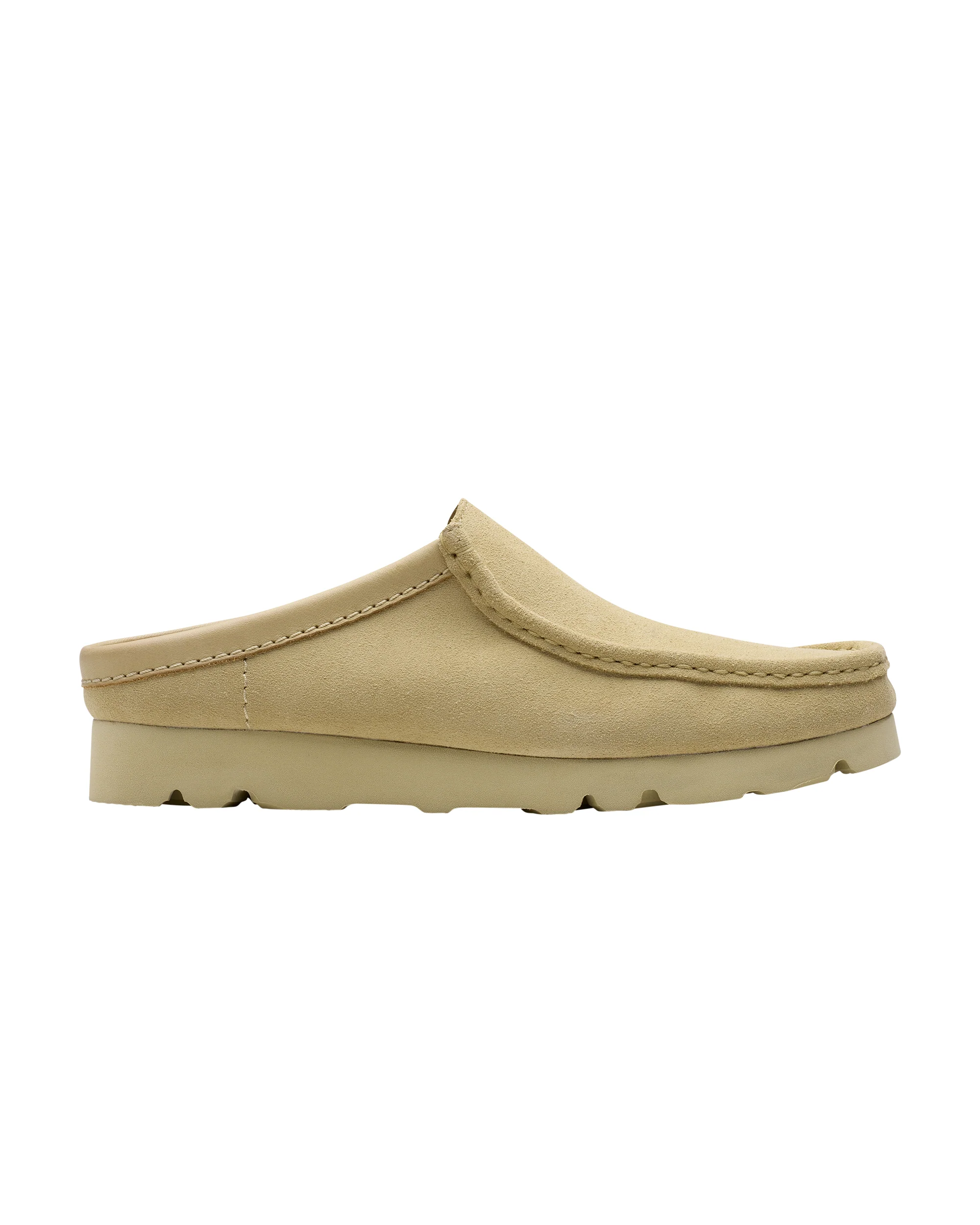 CLARKS WALLABEE SLIP MAPLE