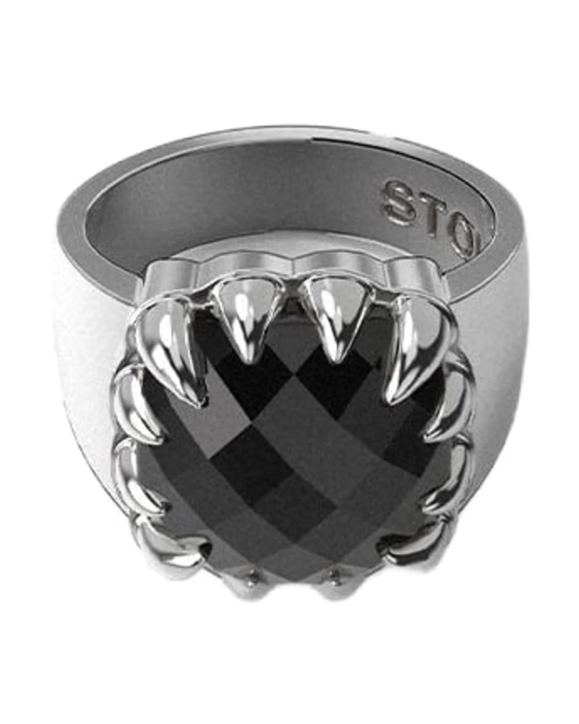 CLAW RING ONYX