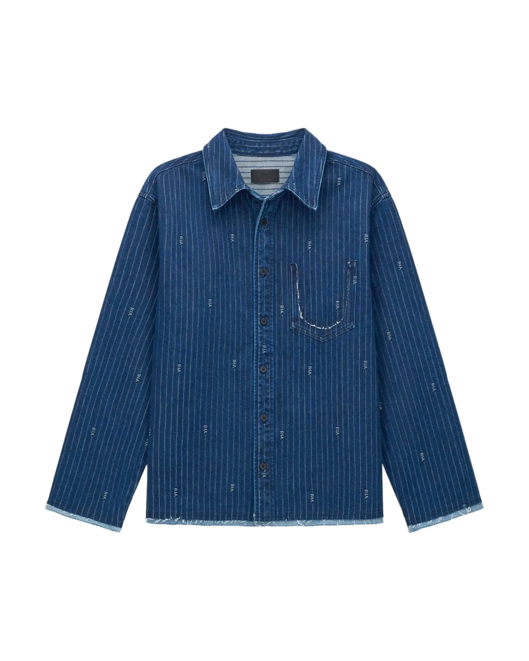 CLEO SHIRT | BLUE PINSTRIPE RTA