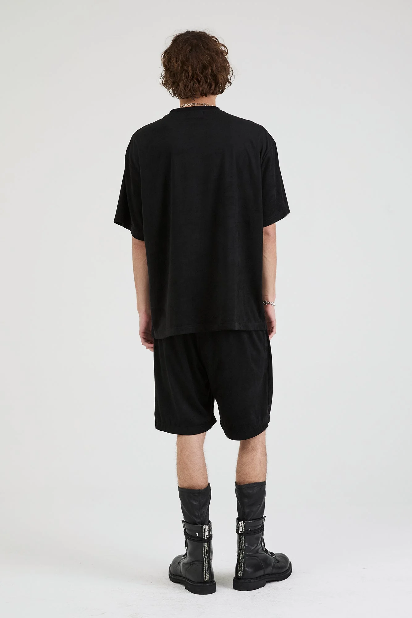 CLYDE SHORT | BLACK SCRIPT LOGO - Image 7
