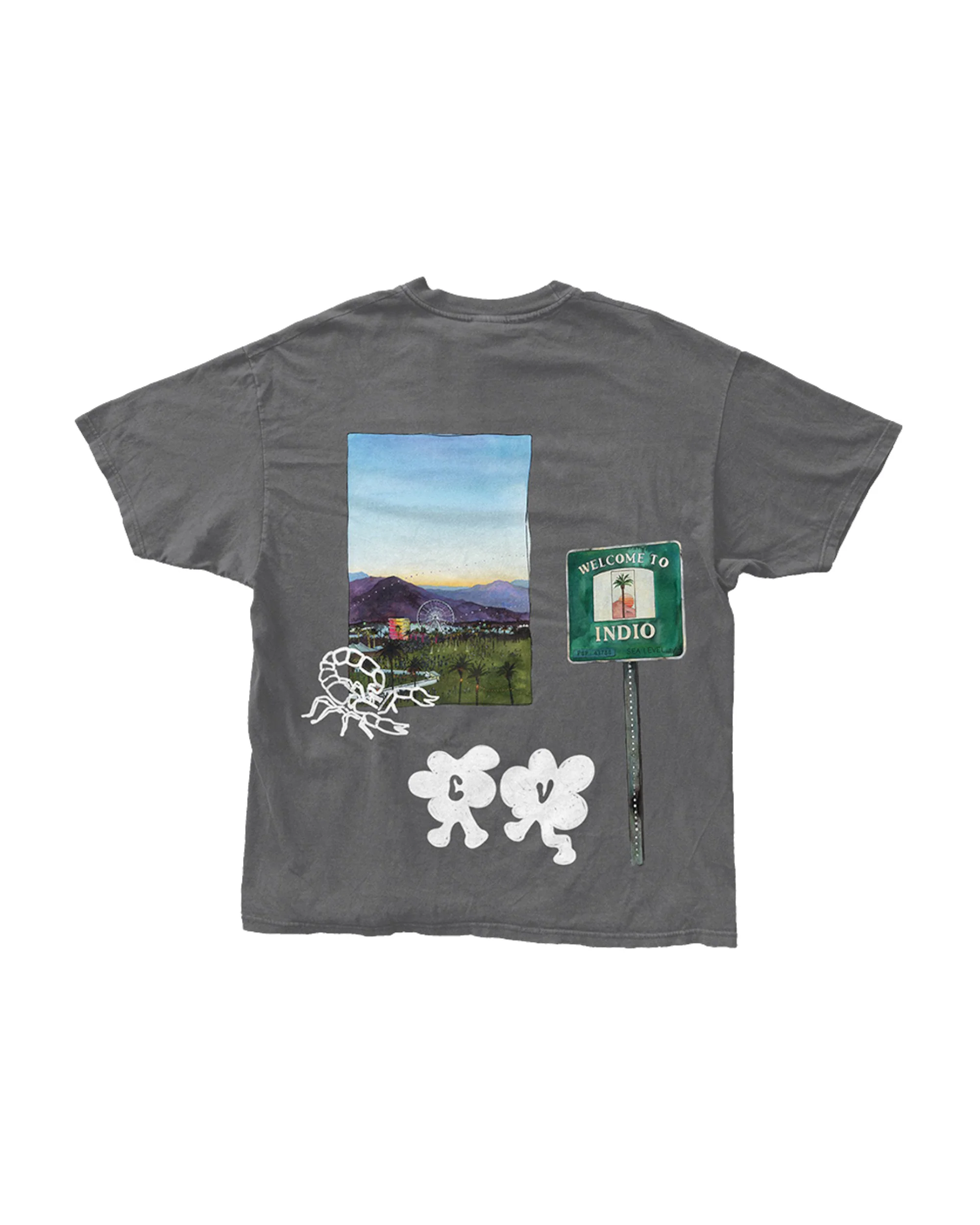 Coachella Valley Watercolors Tee - Image 2