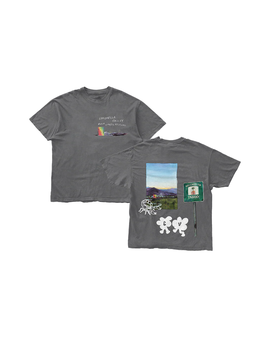 Coachella Valley Watercolors Tee - Image 3