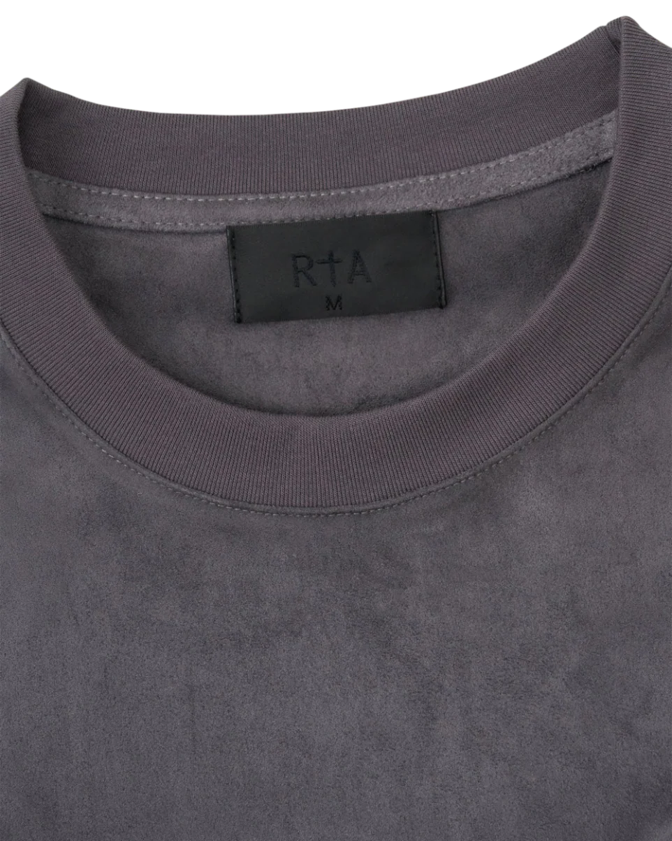COLIN OVERSIZED SHORT SLEEVE TEE | STONE SCRIPT LOGO - Image 4