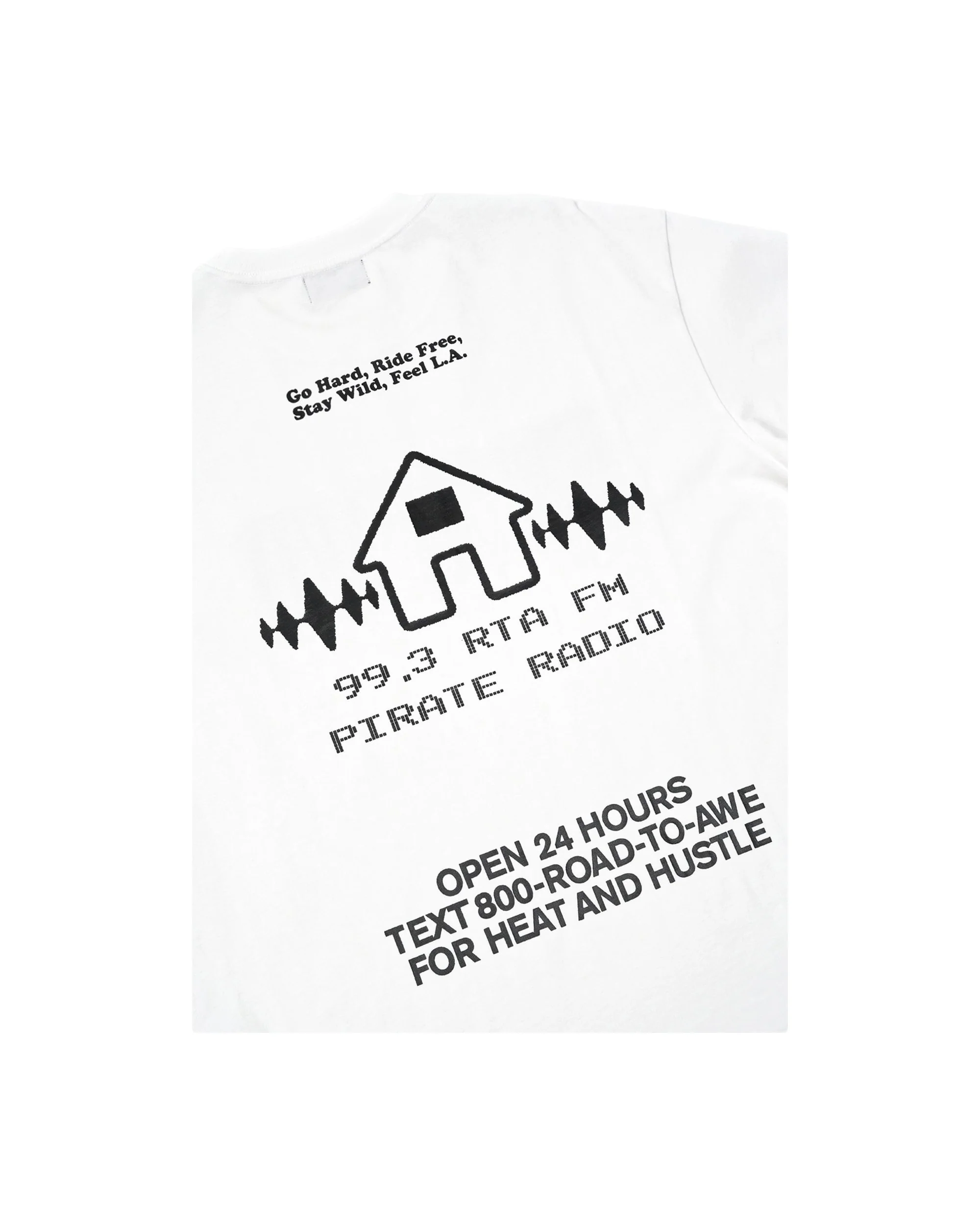 COLIN OVERSIZED SHORT SLEEVE TEE | WHITE RADIO HOUSE - Image 4