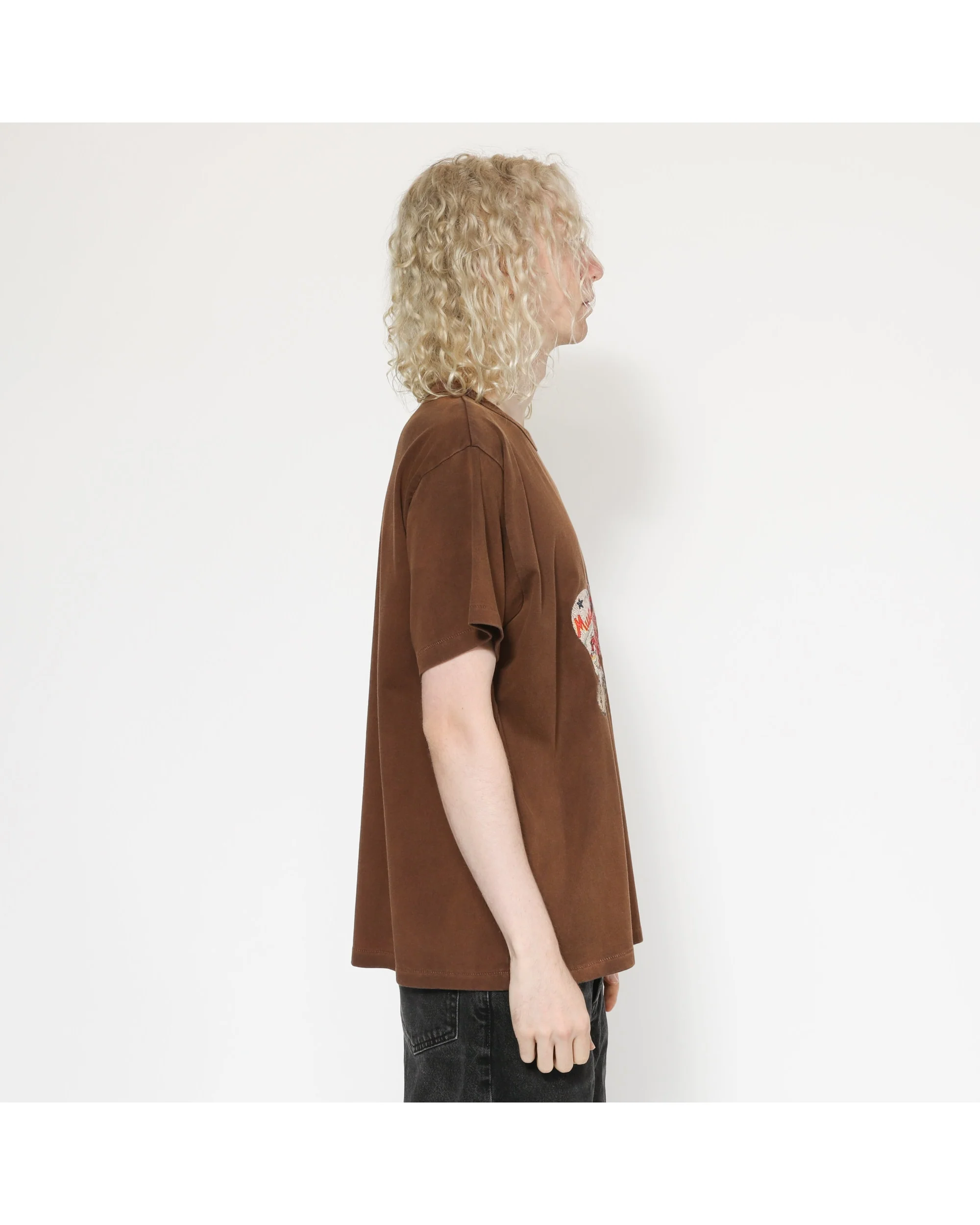 Collage Horse Tee - Brown - Image 5