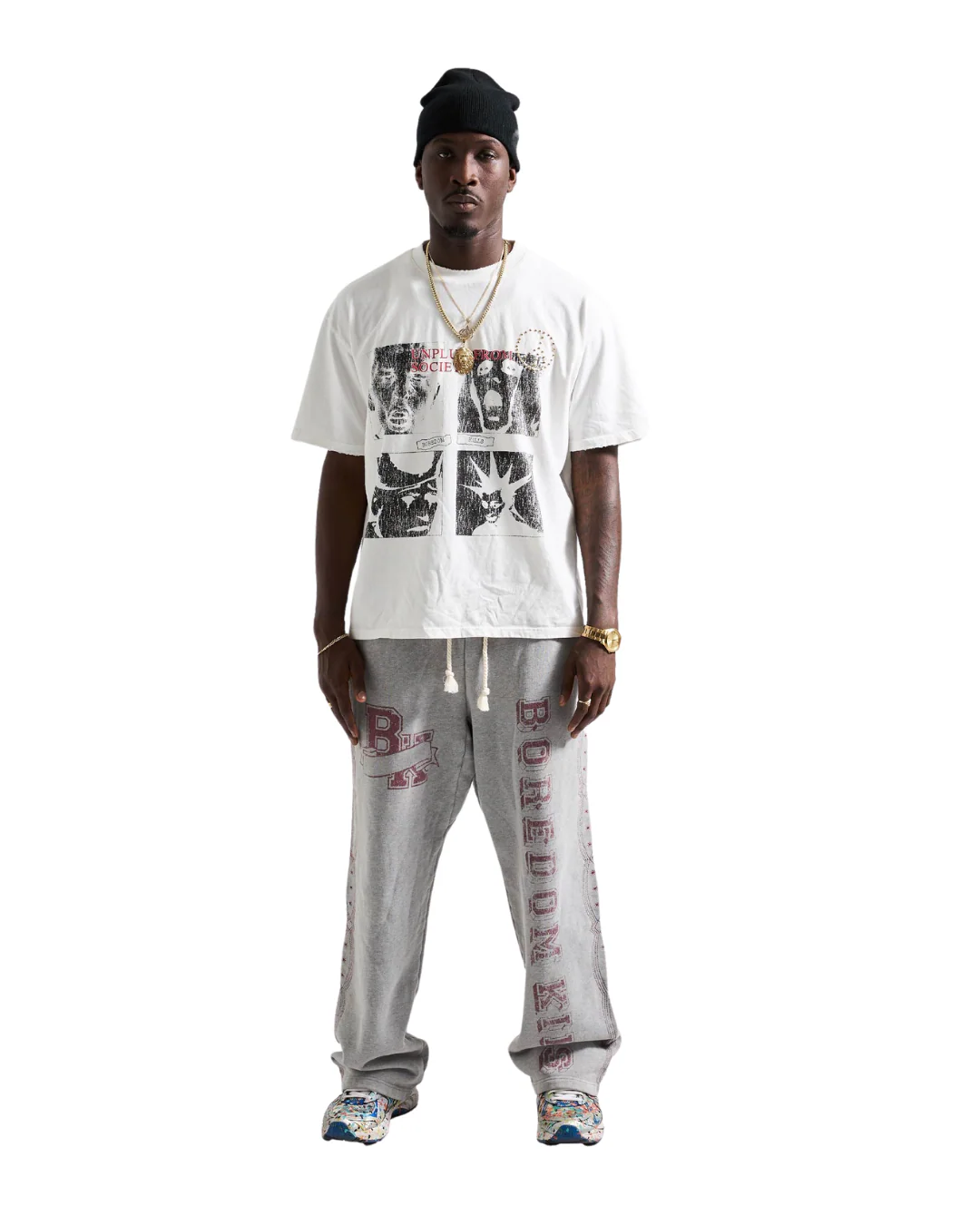 Collegiate Sweats - Heather Grey - Image 2