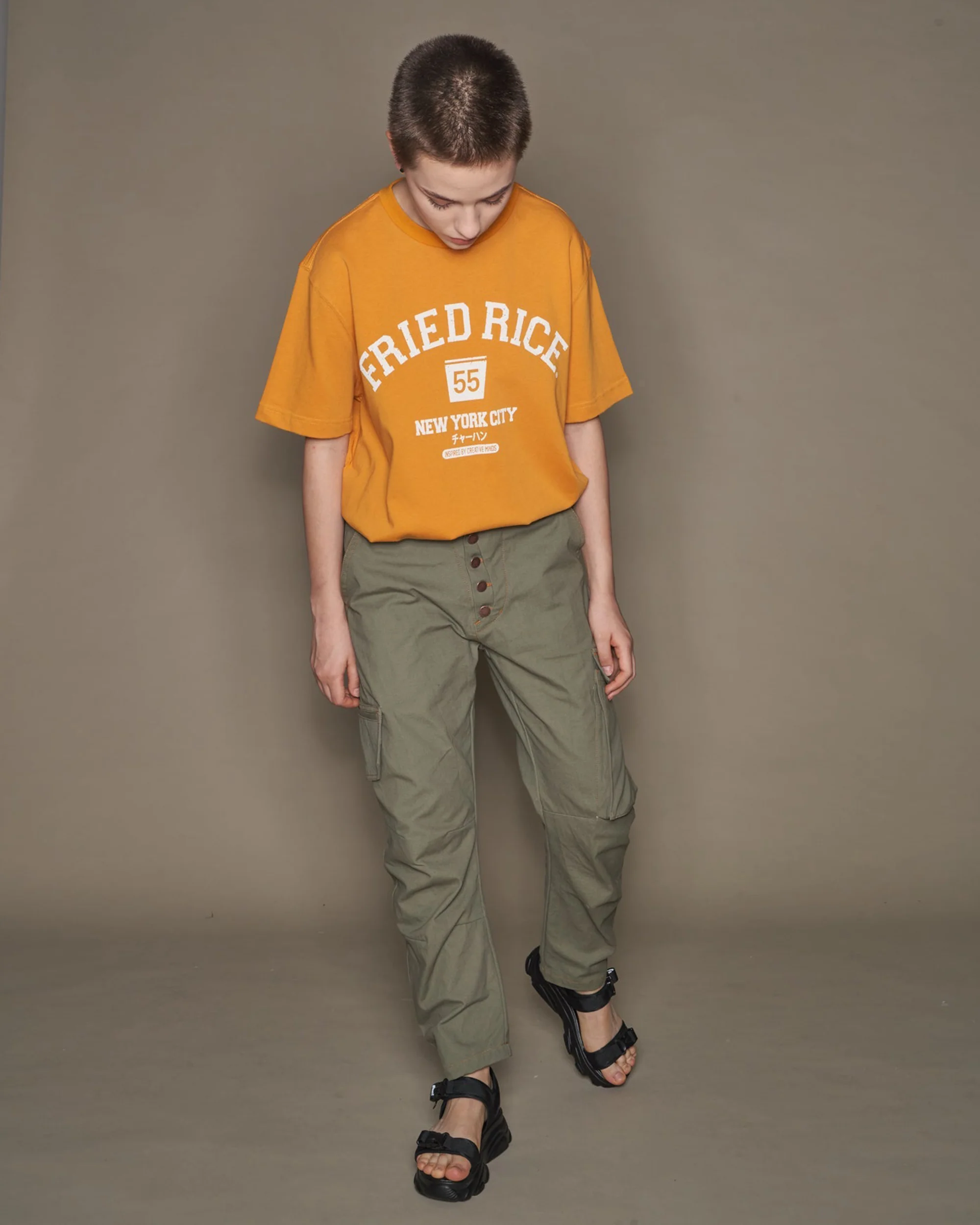 Collegiate Tee - Orange - Image 3