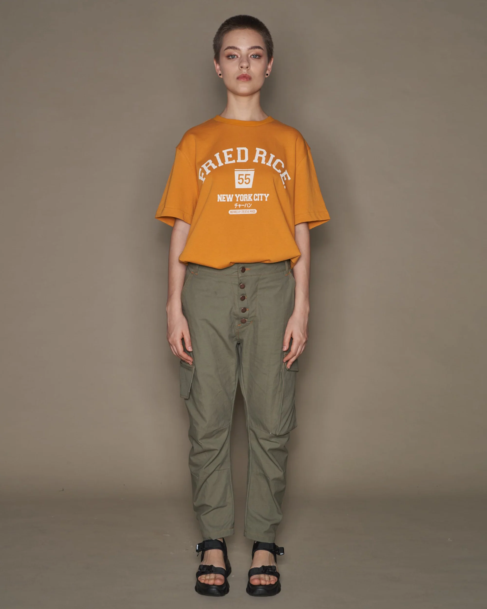 Collegiate Tee - Orange - Image 5