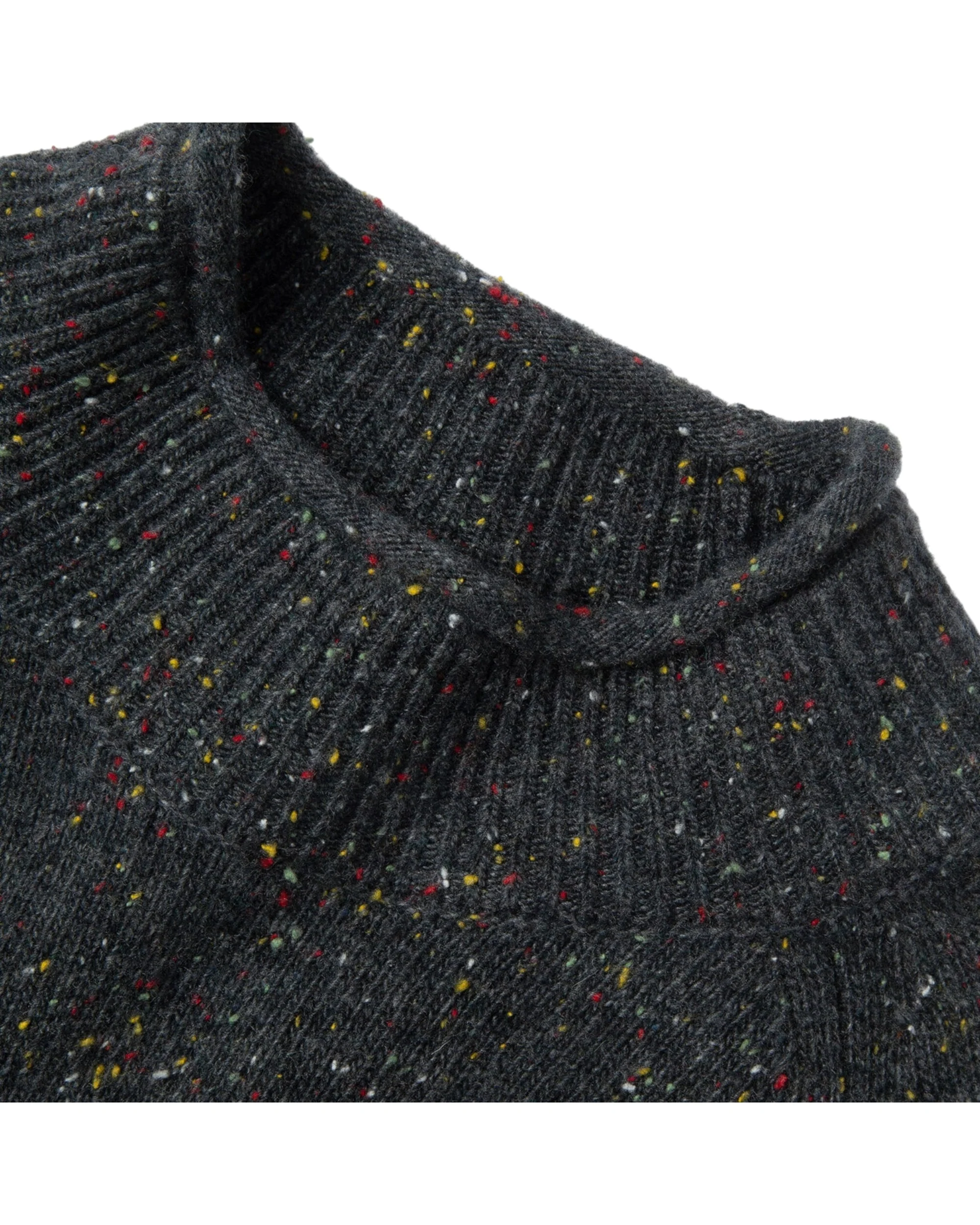 Colorful Speckled Mock-Neck Sweater - Image 7