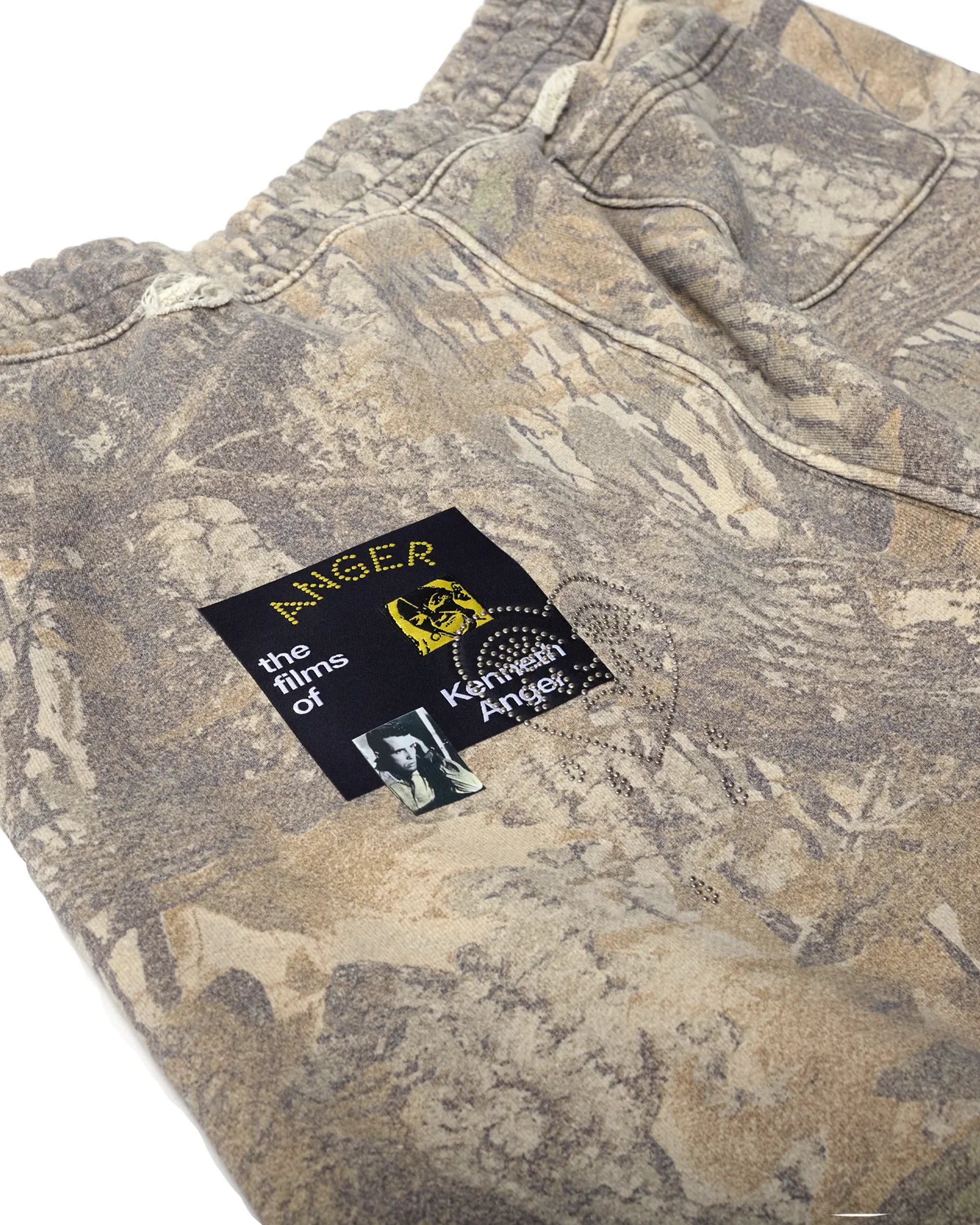 COMPLEX CAMO SWEAT PANTS - Image 4