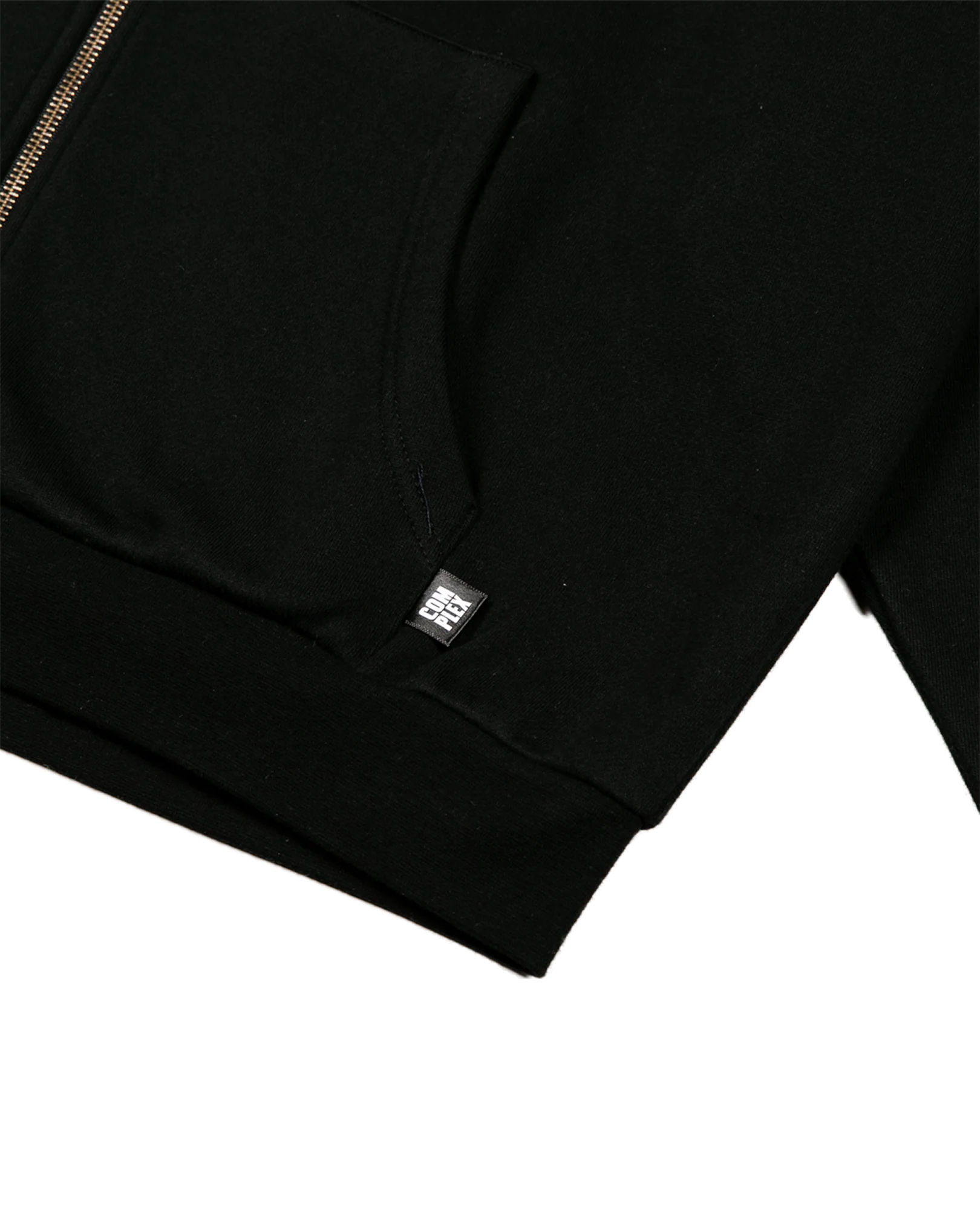 Complex Core Zip Hoodie (Black) - Image 3