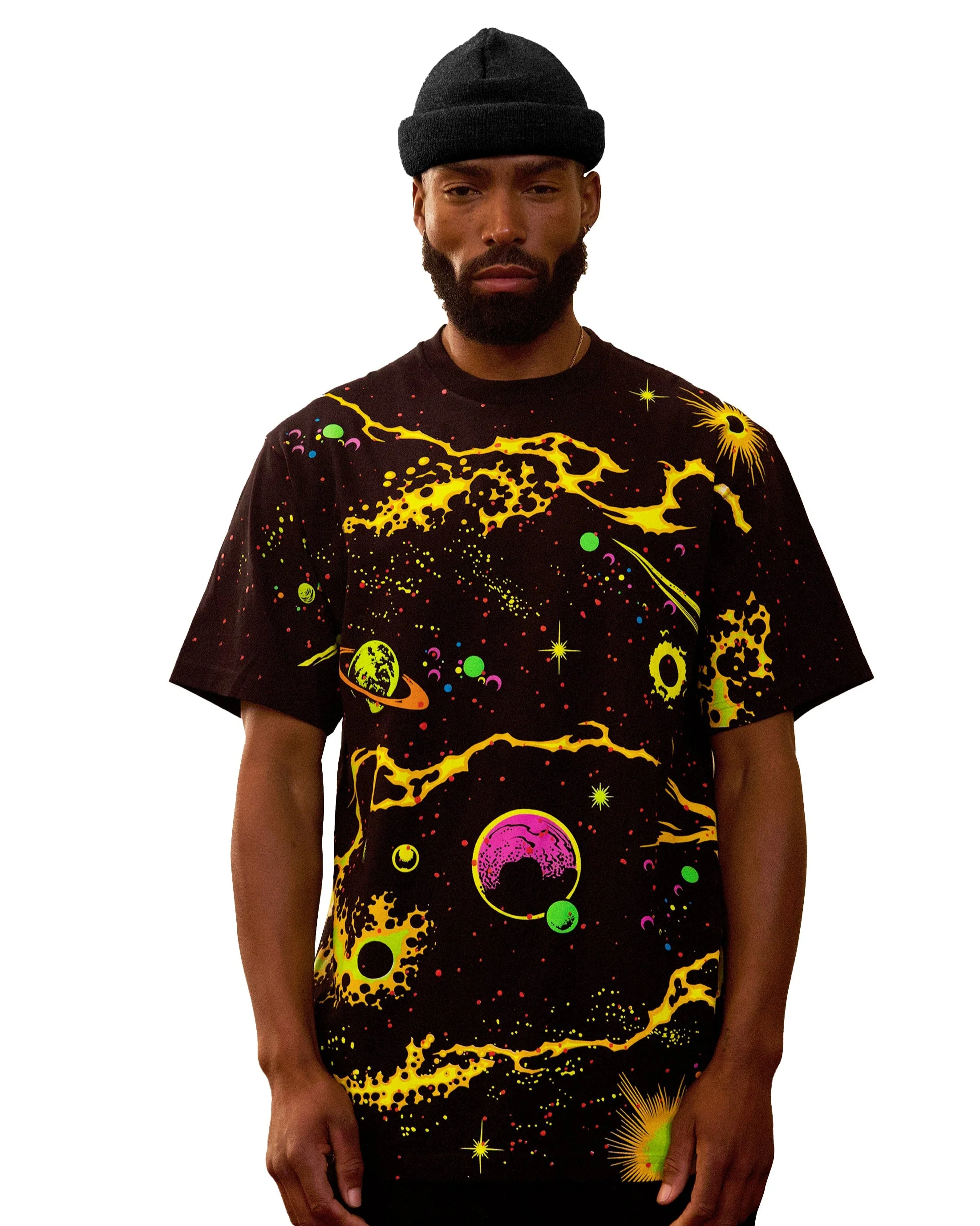COMPLEX RETRO SPACE TEE BLACK