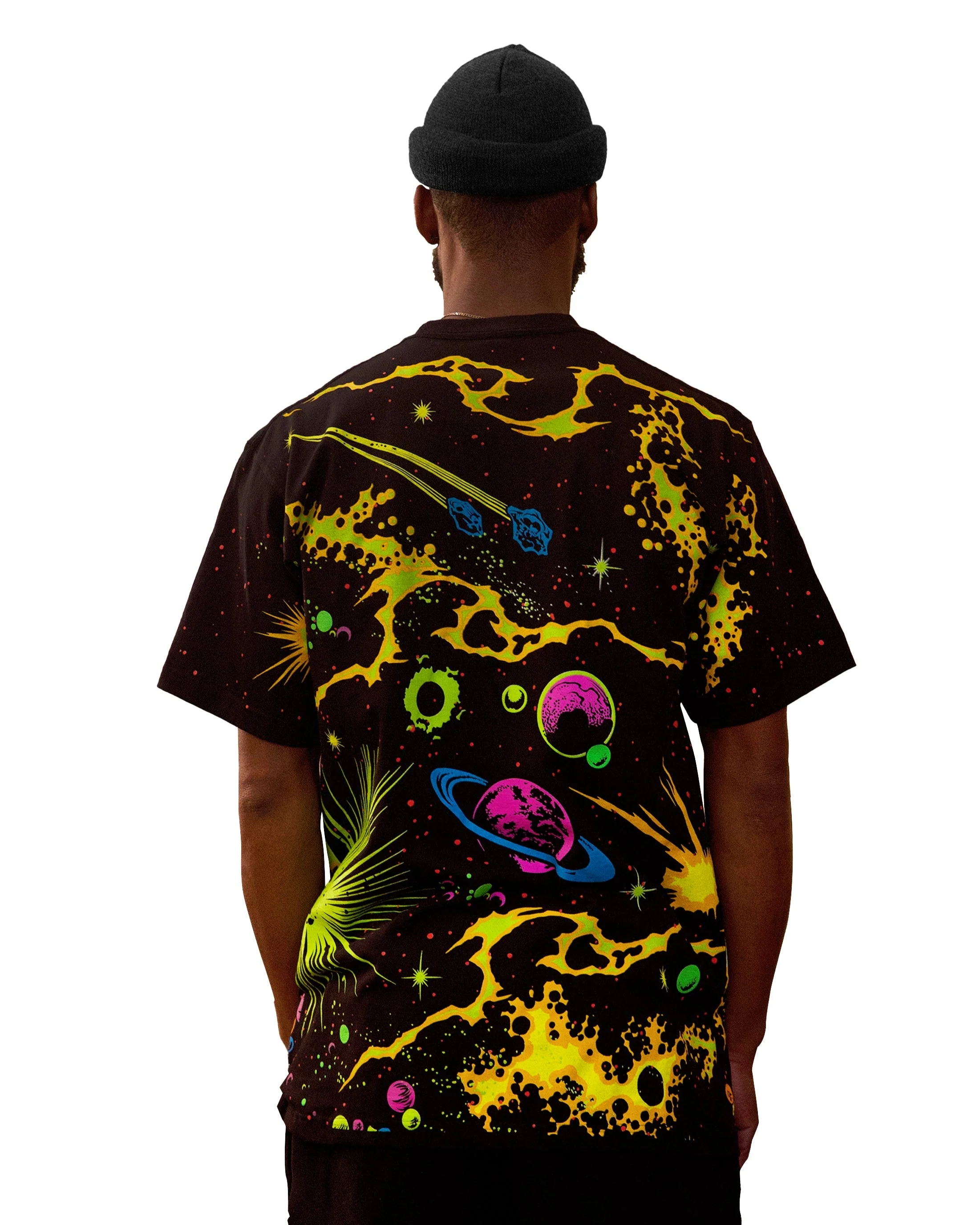 COMPLEX RETRO SPACE TEE BLACK - Image 4