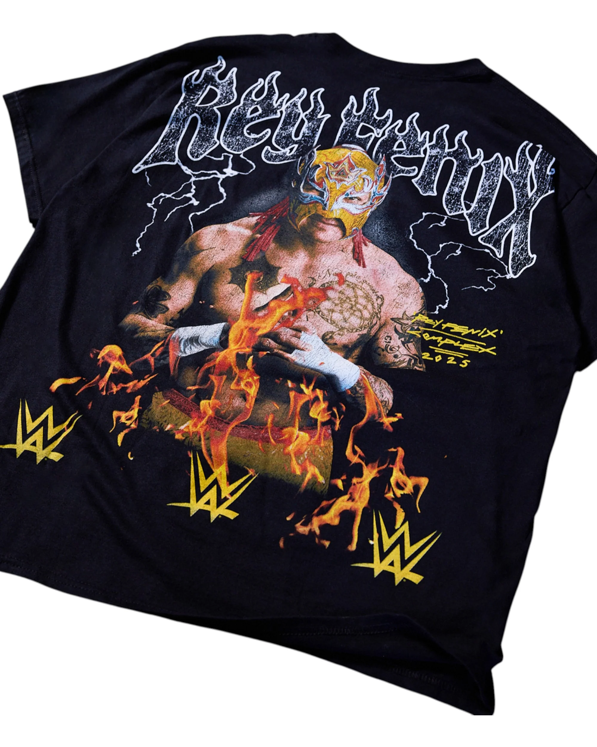 COMPLEX WWE REY FENIX FLAMES TEE - Image 3
