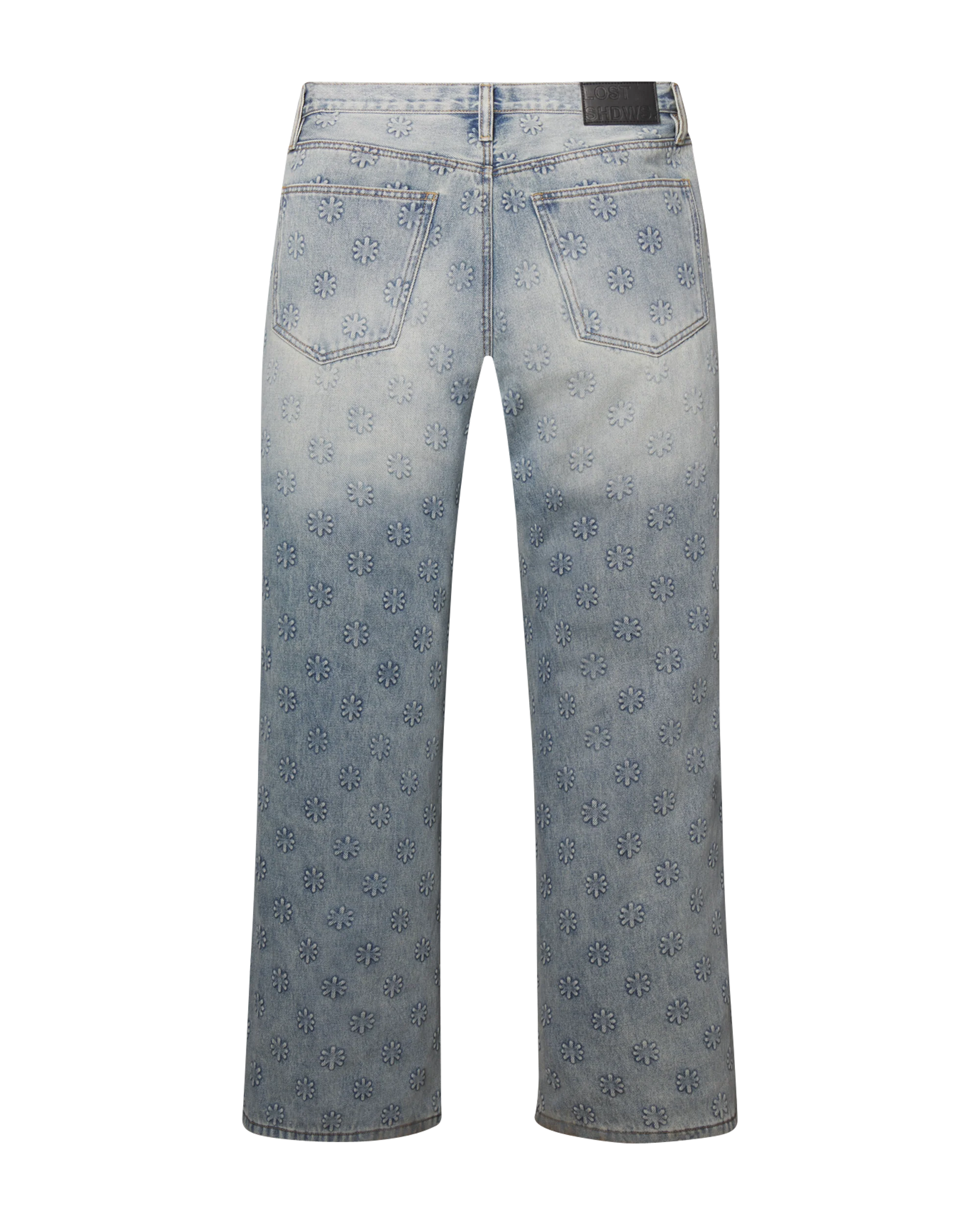 (COMPLEXCON) LOSTSHDWS Embossed Logo Denim Pant (BLUE) - Image 2