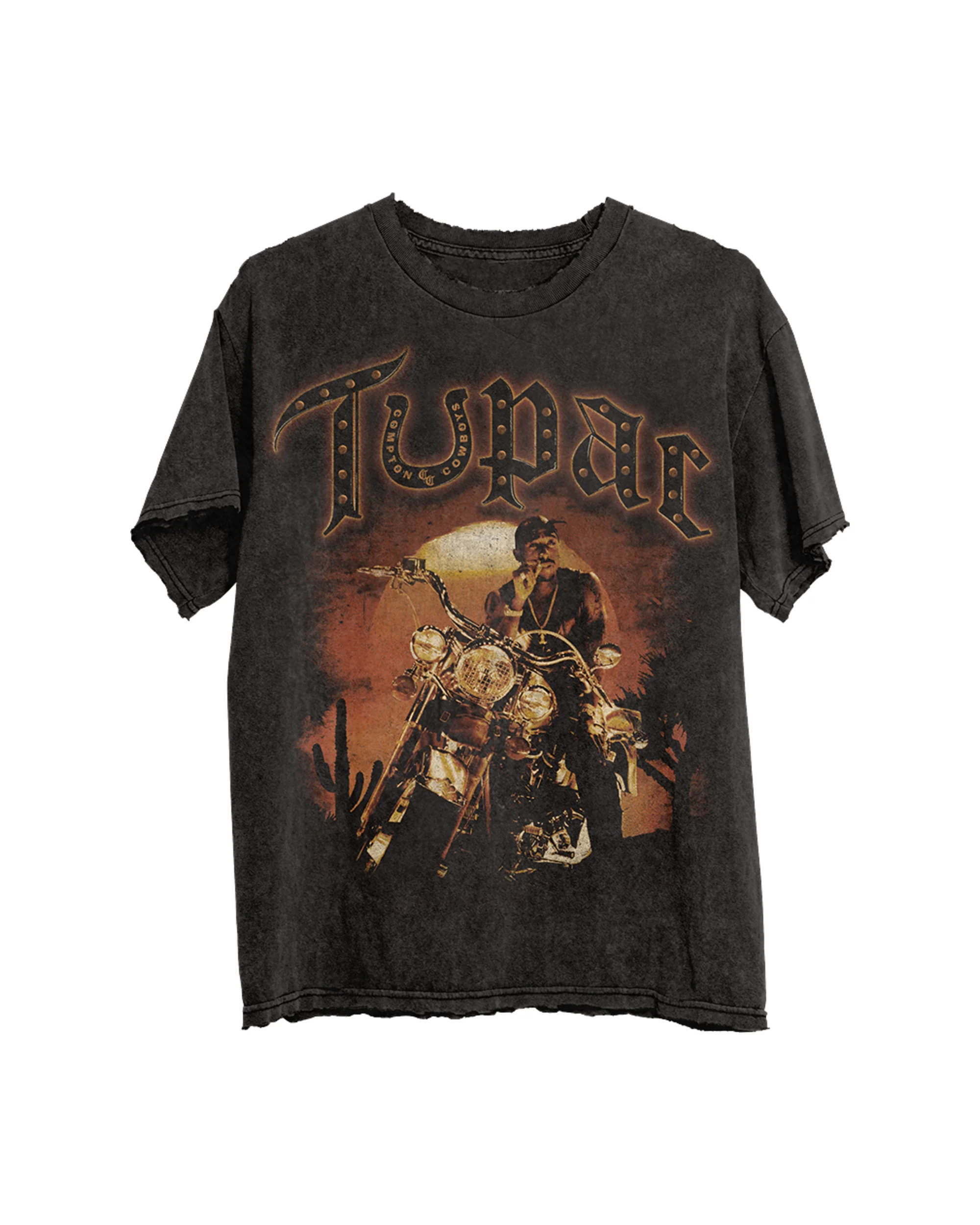 Compton Cowboys x 2Pac Sunset T-Shirt