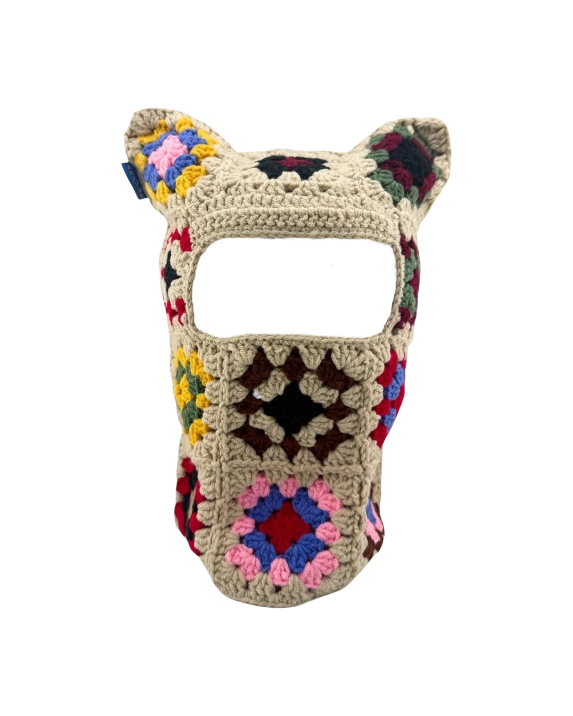 Confetti Crochet Cat Mask