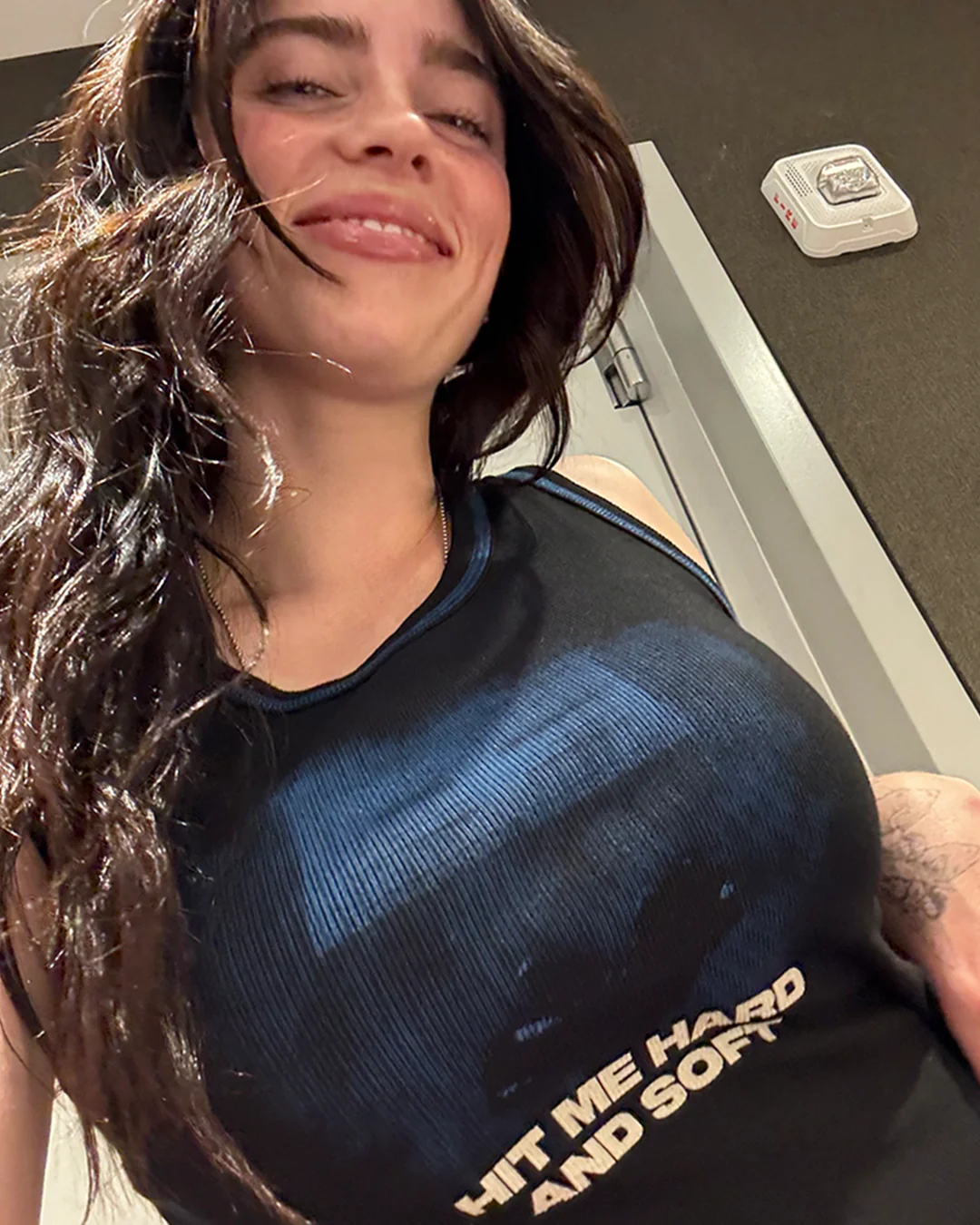 Contrast Stitch Cover Crop Tank - Image 3