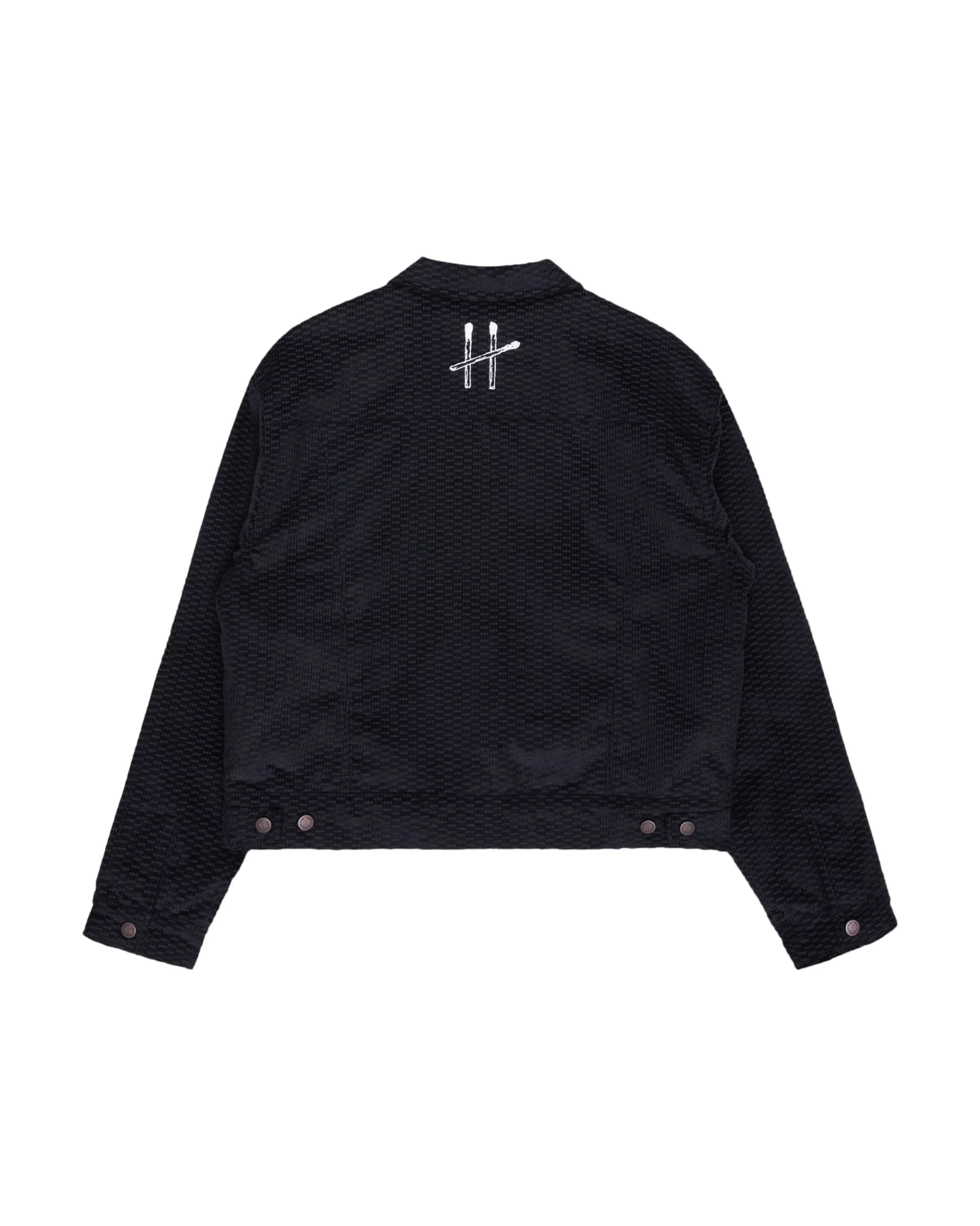 Cord Jacket - Black - Image 3