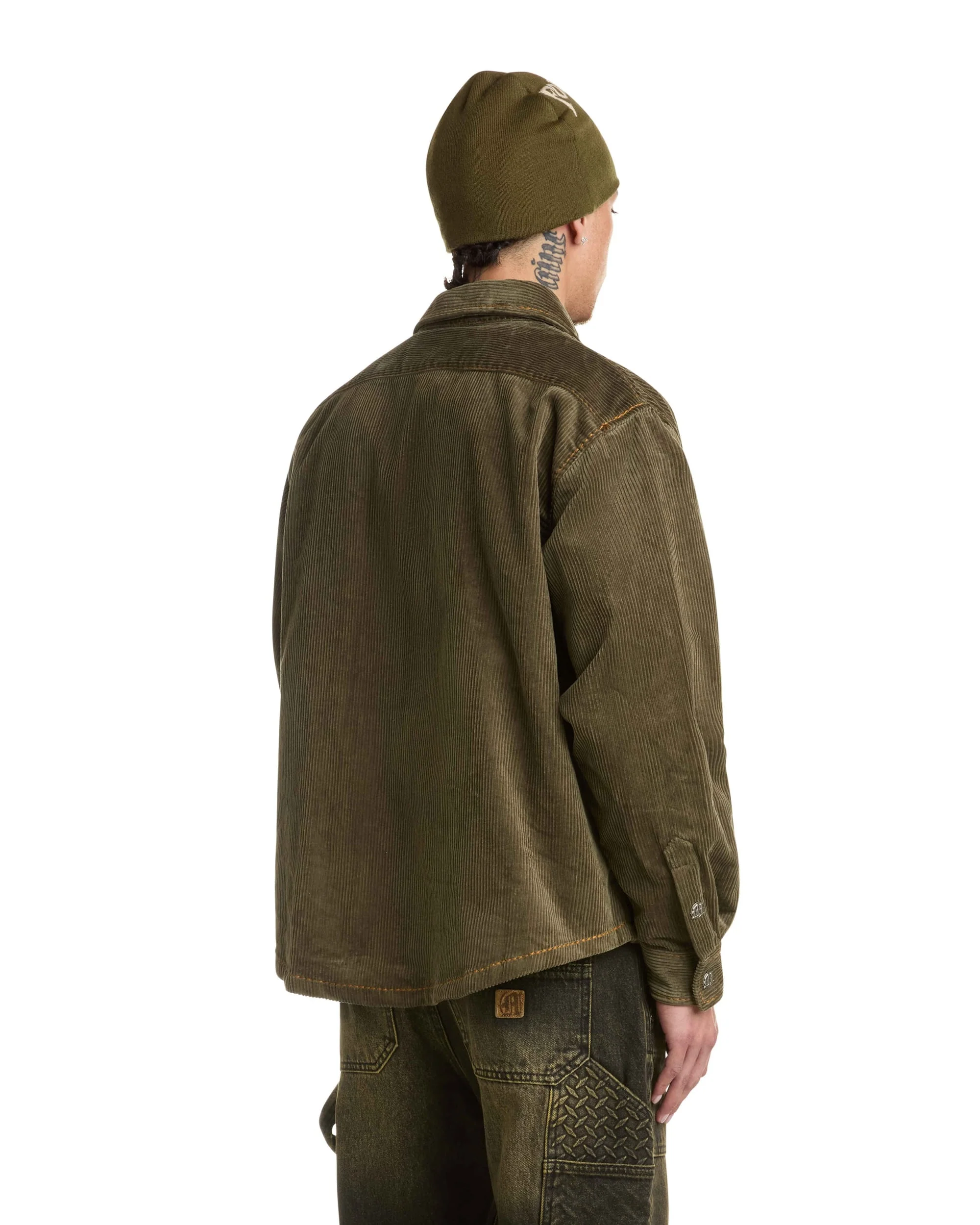 CORDUROY BUTTON-UP SHIRT - Image 5