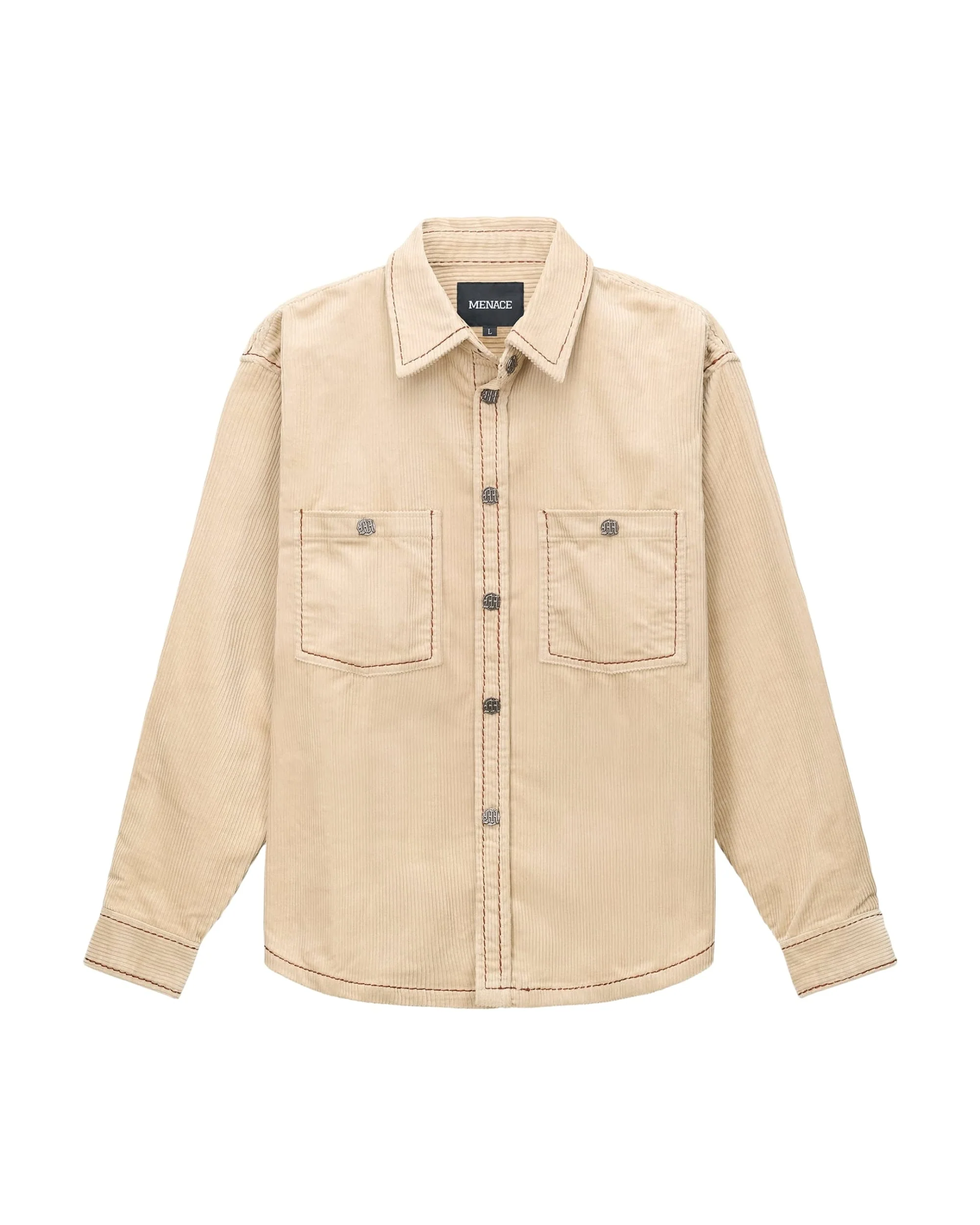 CORDUROY BUTTON-UP SHIRT