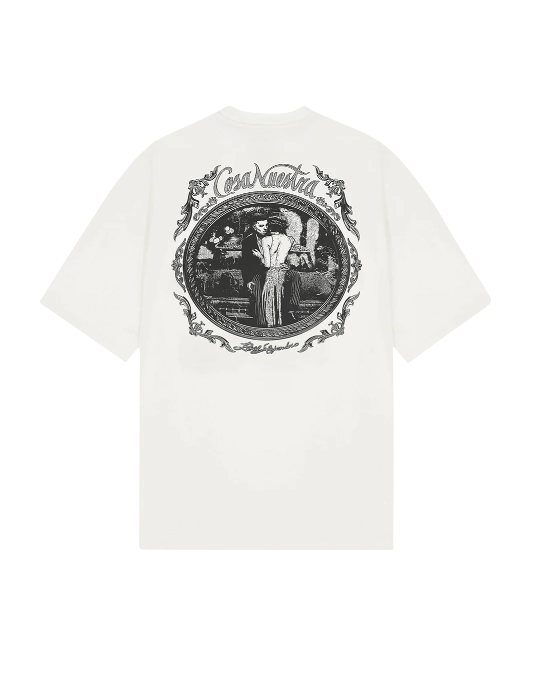 Cosa Nuestra Album Cover Tee Shirt - Off-White - Image 2