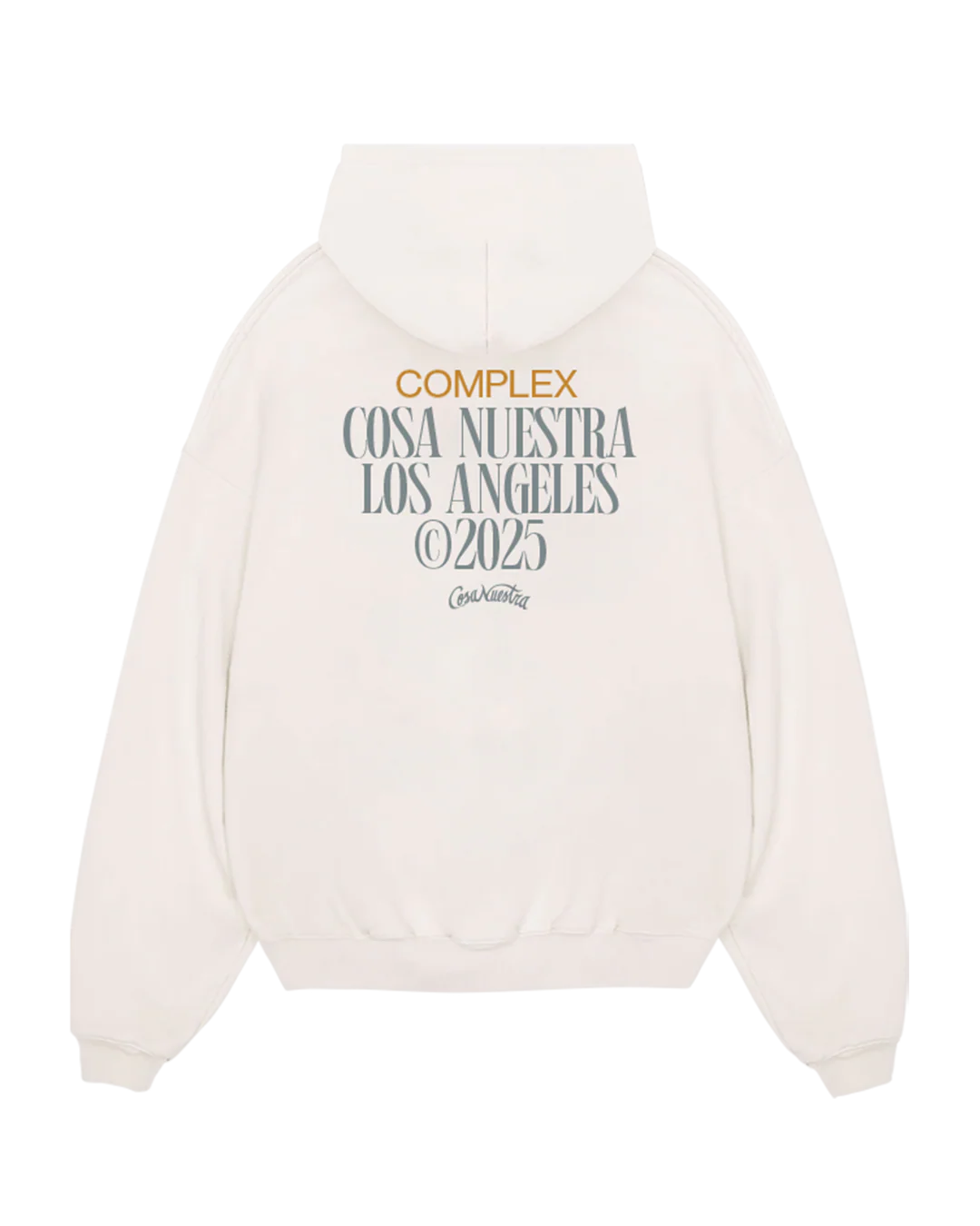 Cosa Nuestra x Complex Hoodie - Cream - Image 2