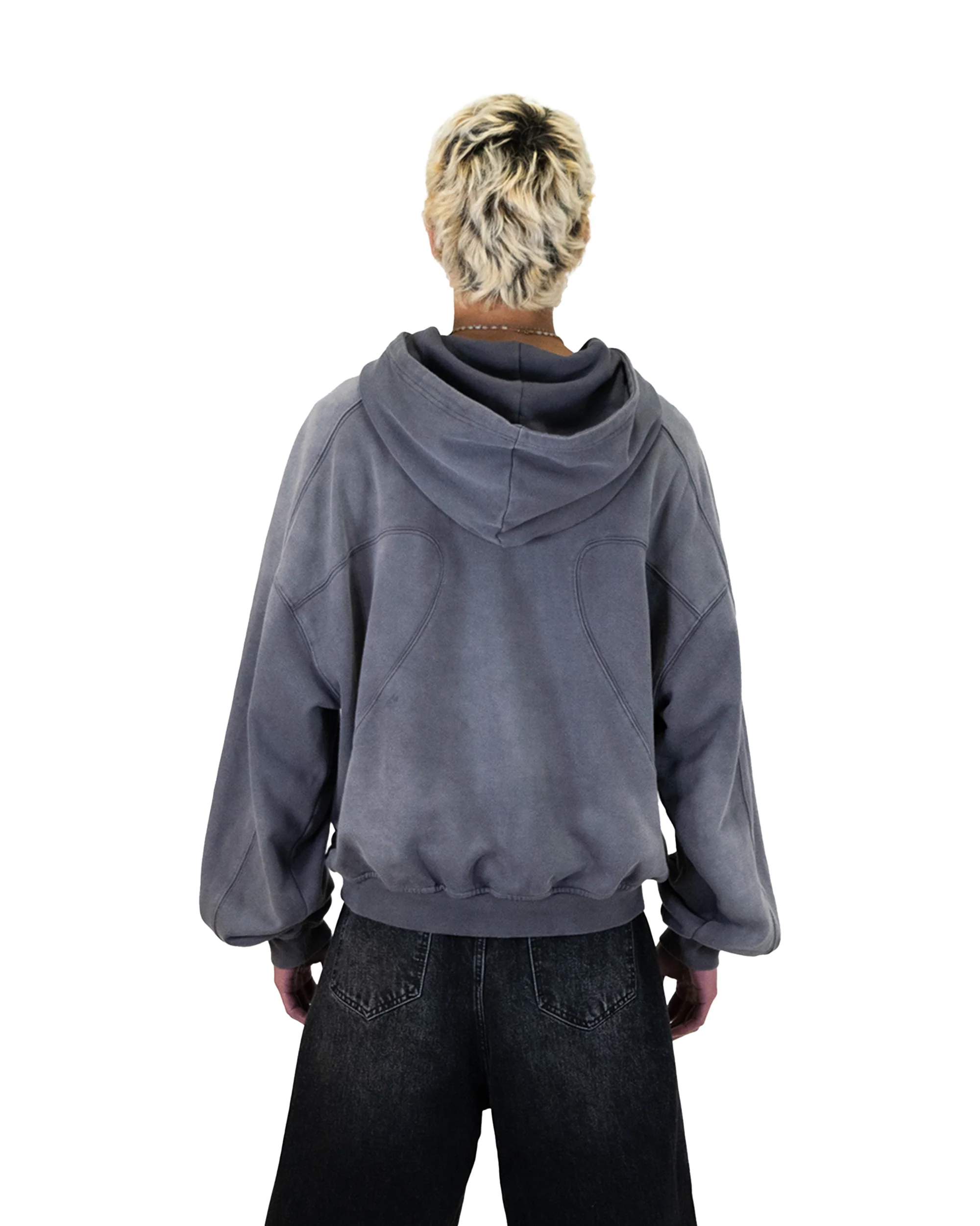 cosmic gray hoodie - Image 3