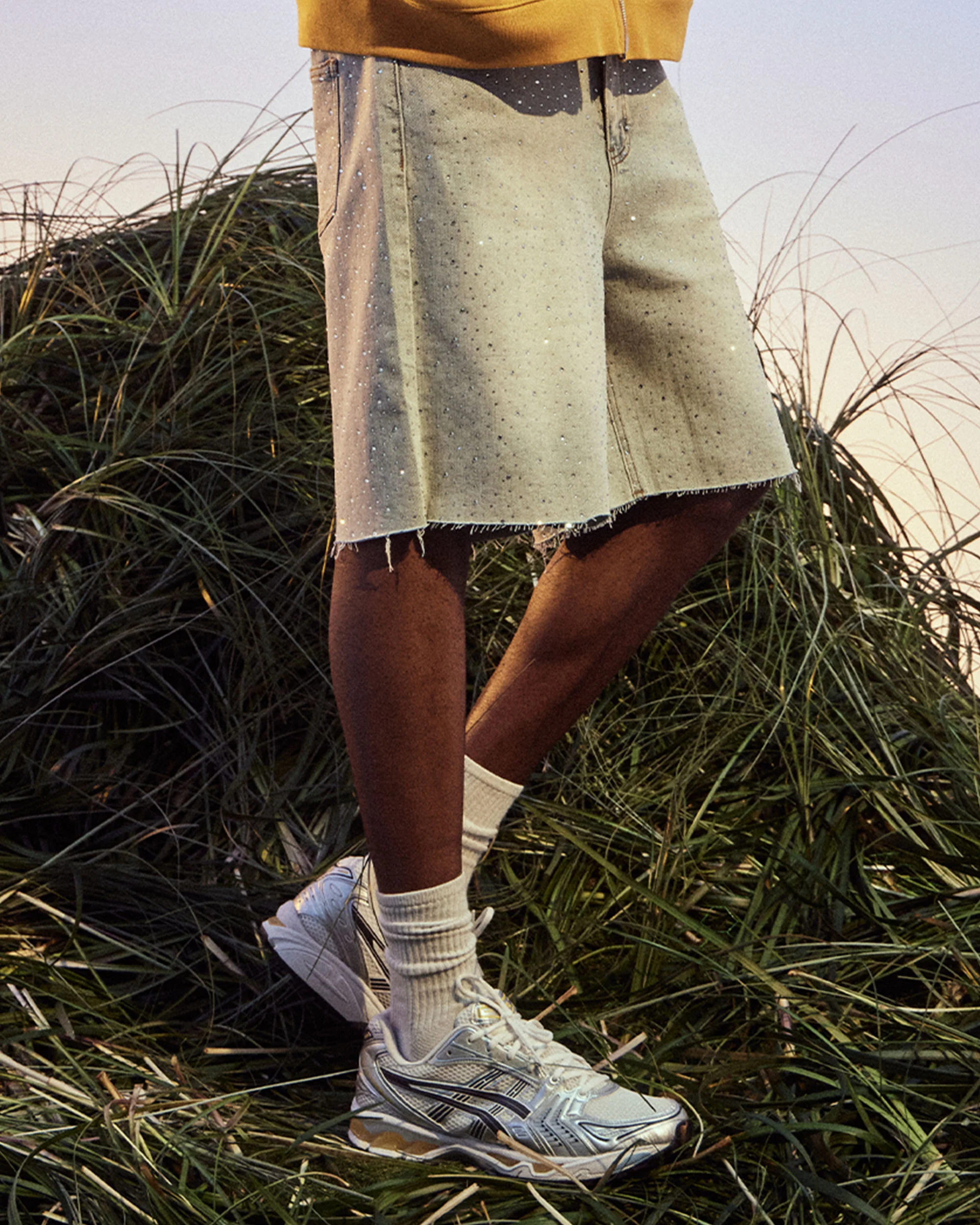 Cosmo Denim Jorts - Light Blue - Image 2