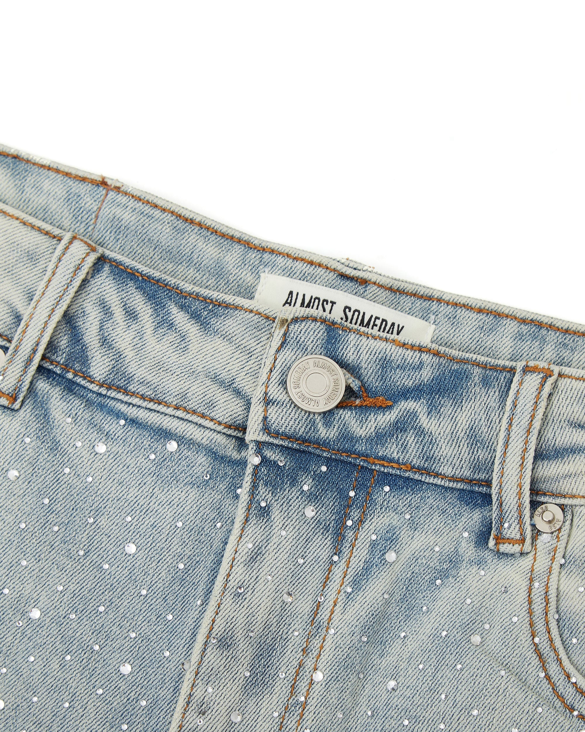 Cosmo Denim Jorts - Light Blue - Image 5