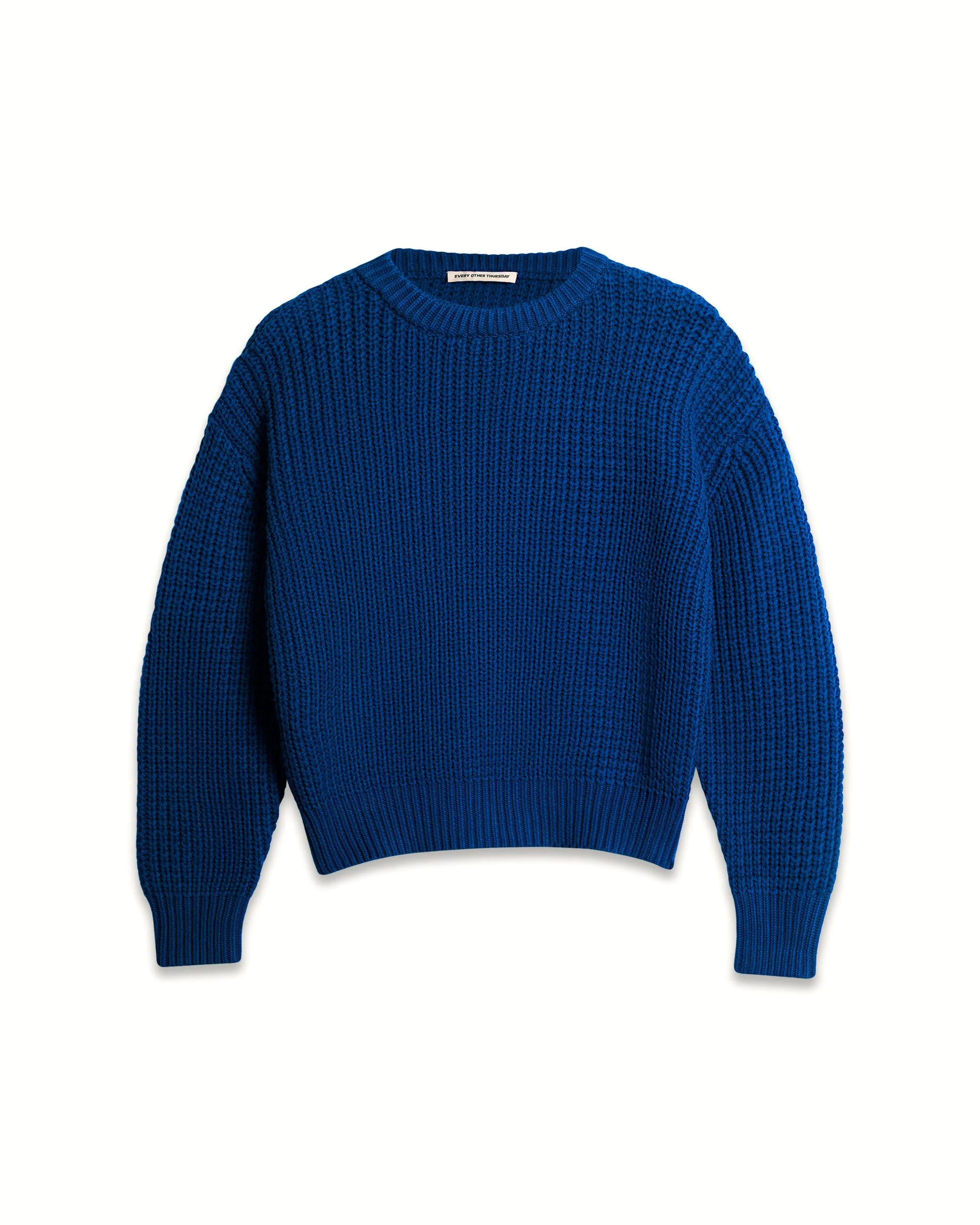 Cotton Fisherman Knit Sweater - Image 15