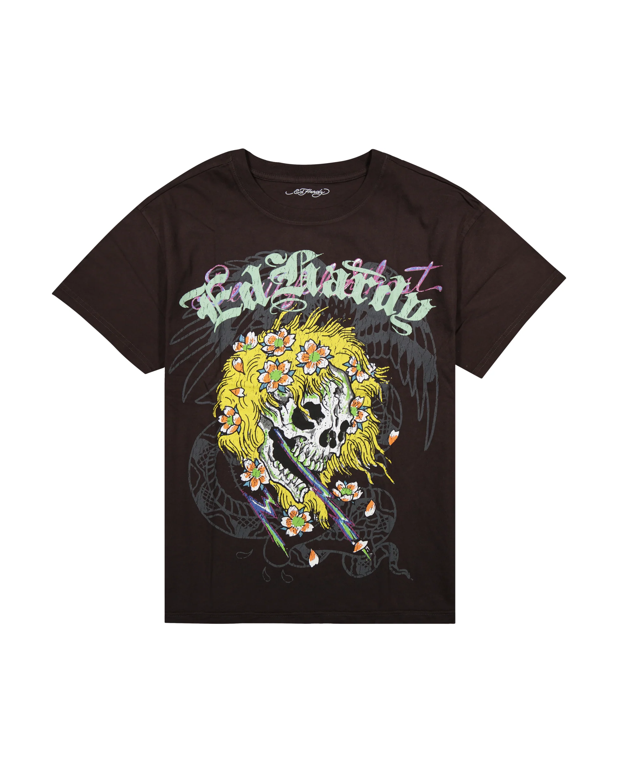 Crazy Skull Boxy Tee