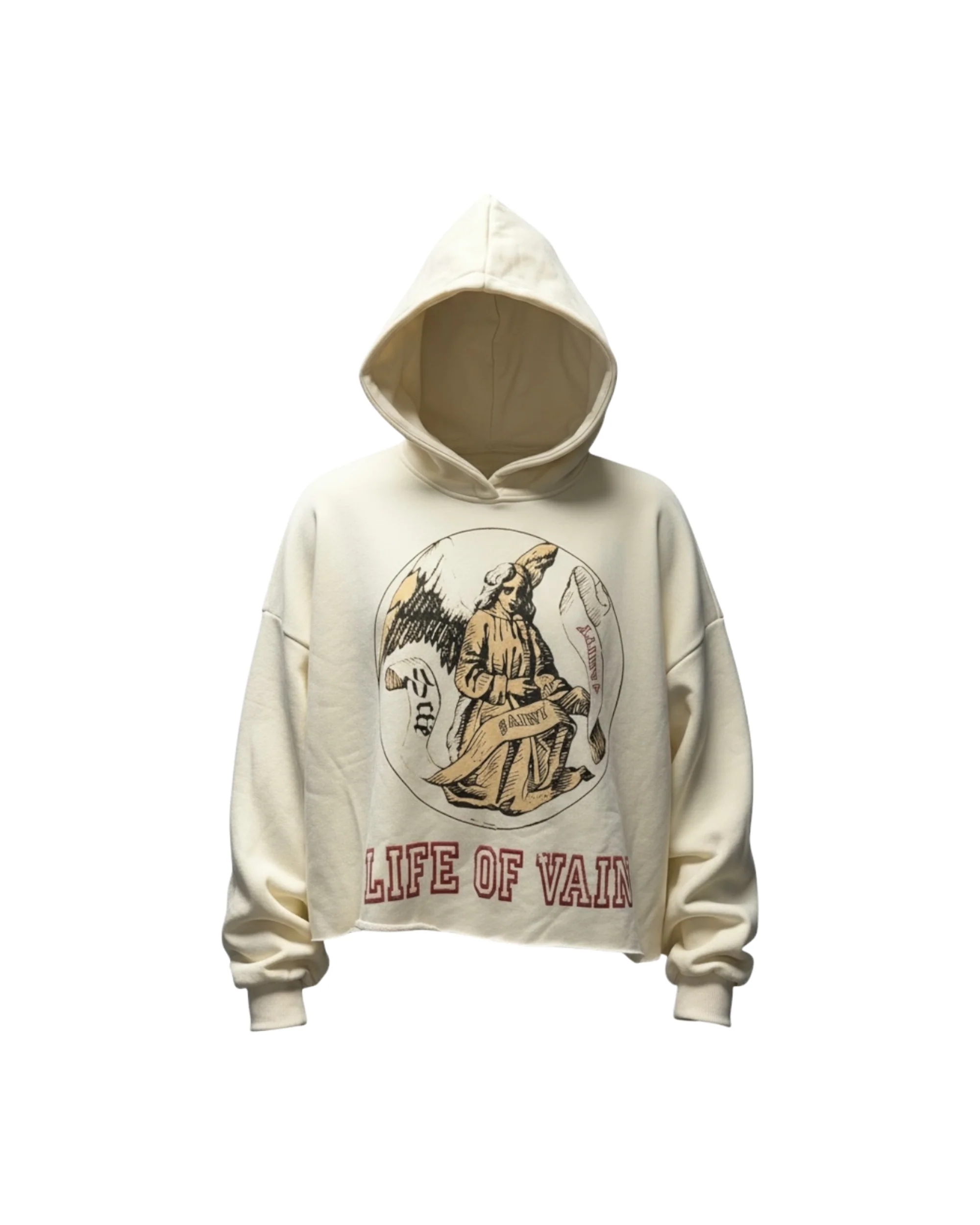 CREAM LIFE OF VAIN HOODIE