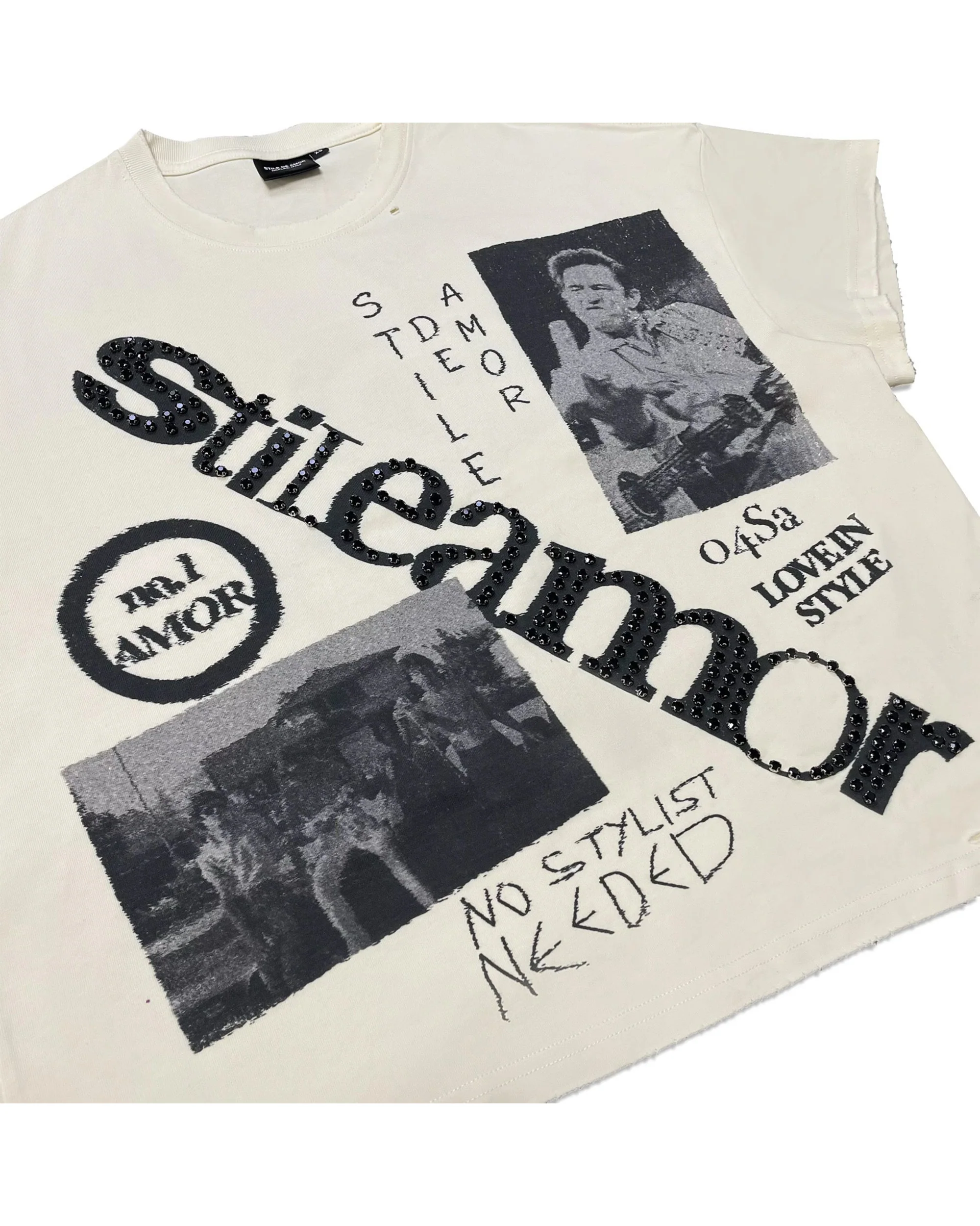 CREAM NO STYLIST TEE - Image 3
