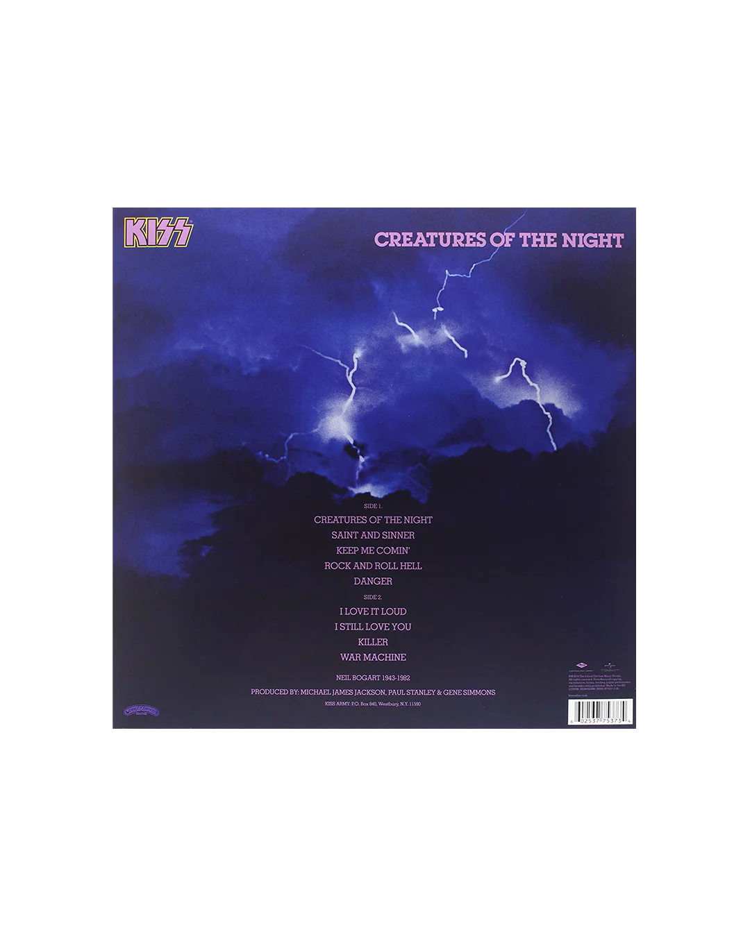 Creatures of the Night LP - Image 2