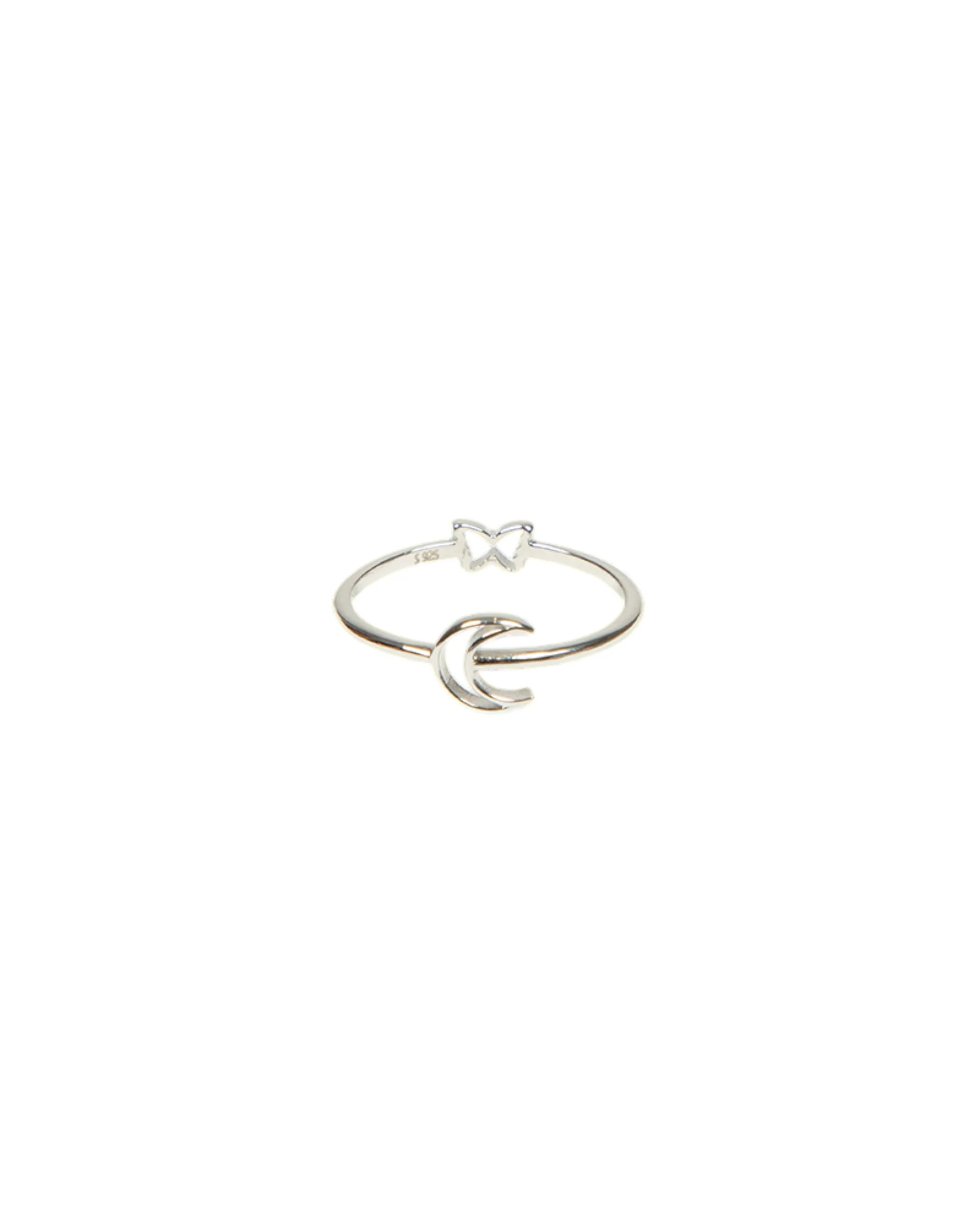 crescent moon ring