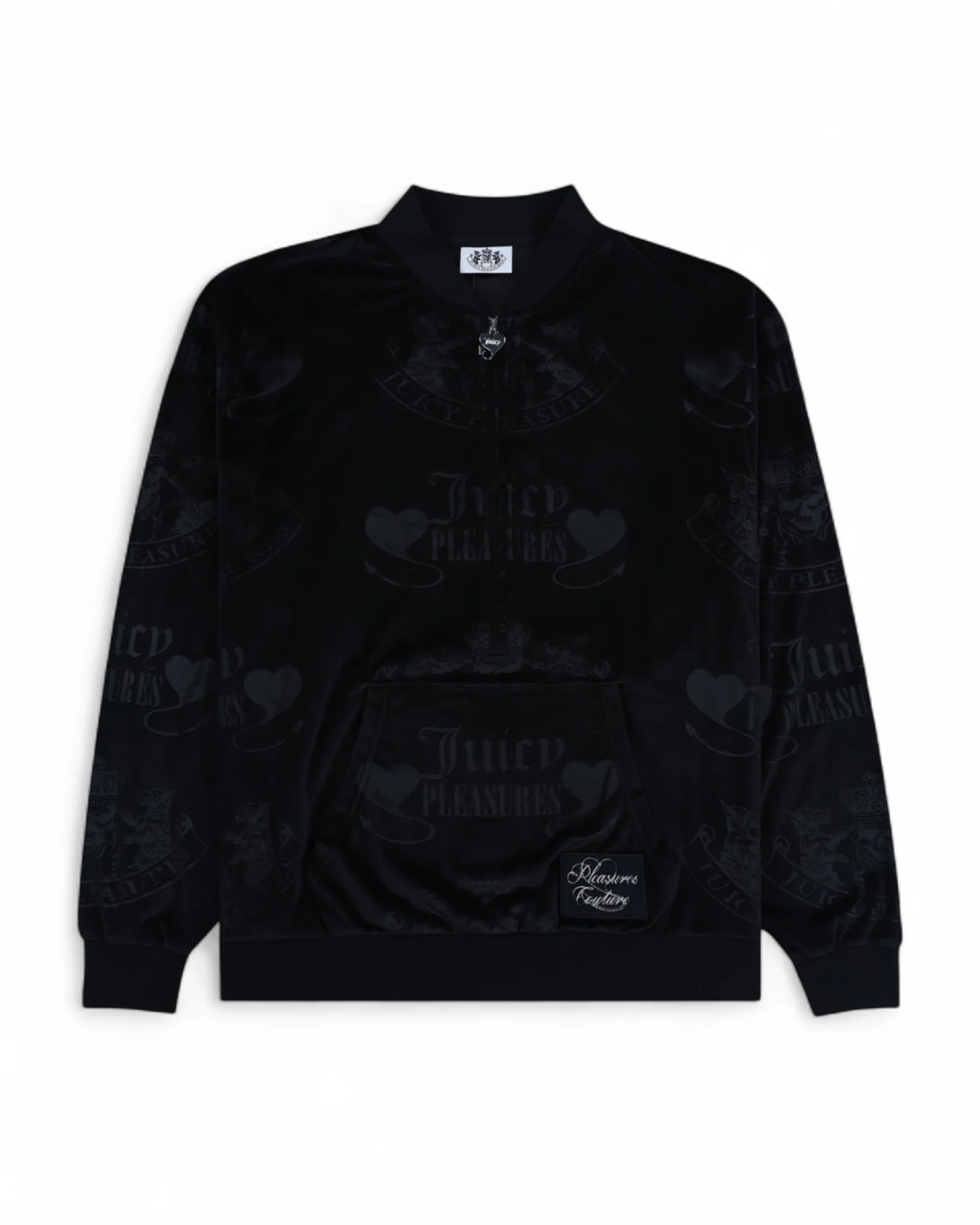 CREST VELOUR QUARTER ZIP