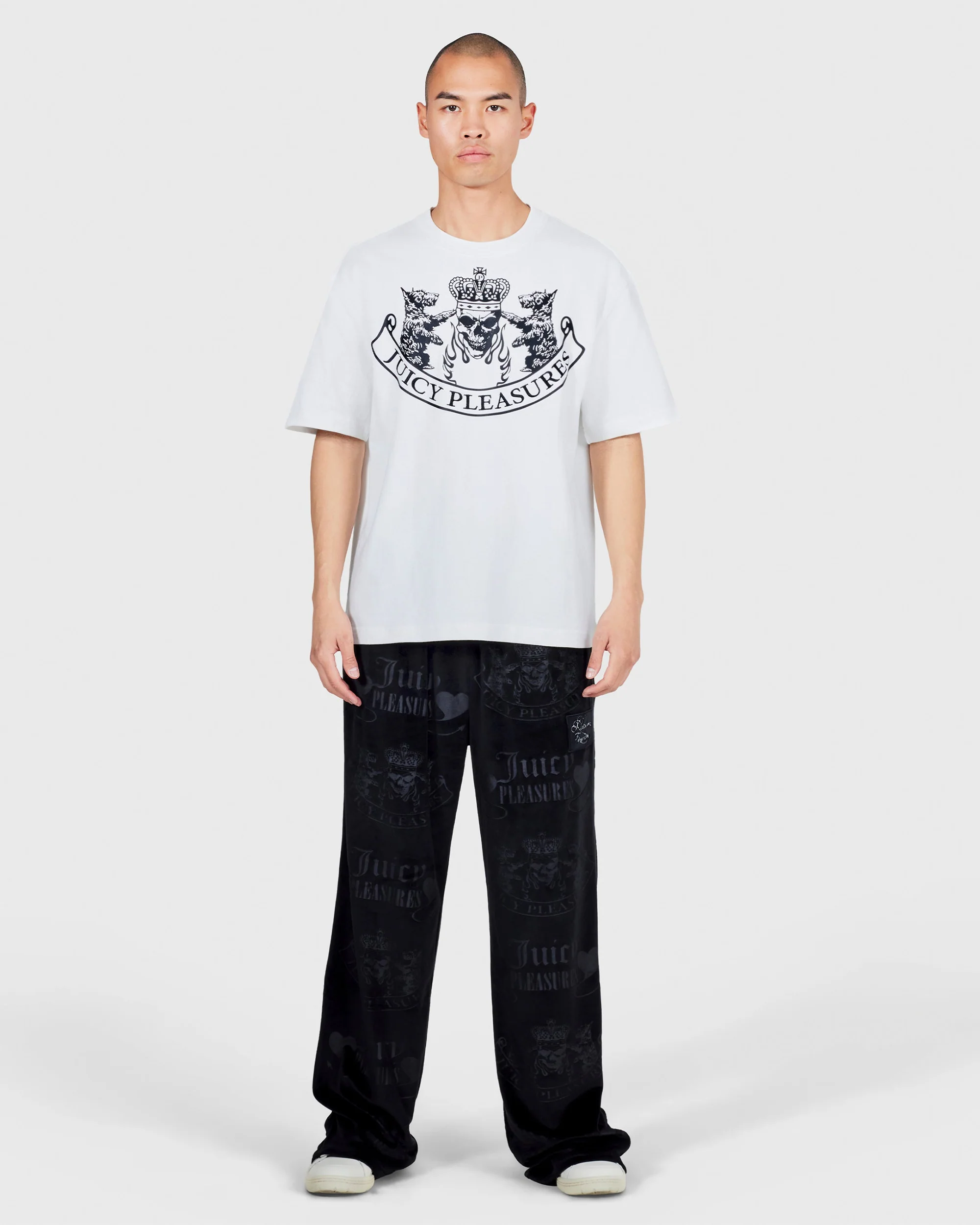 CREST VELOUR TRACK PANTS - Image 3