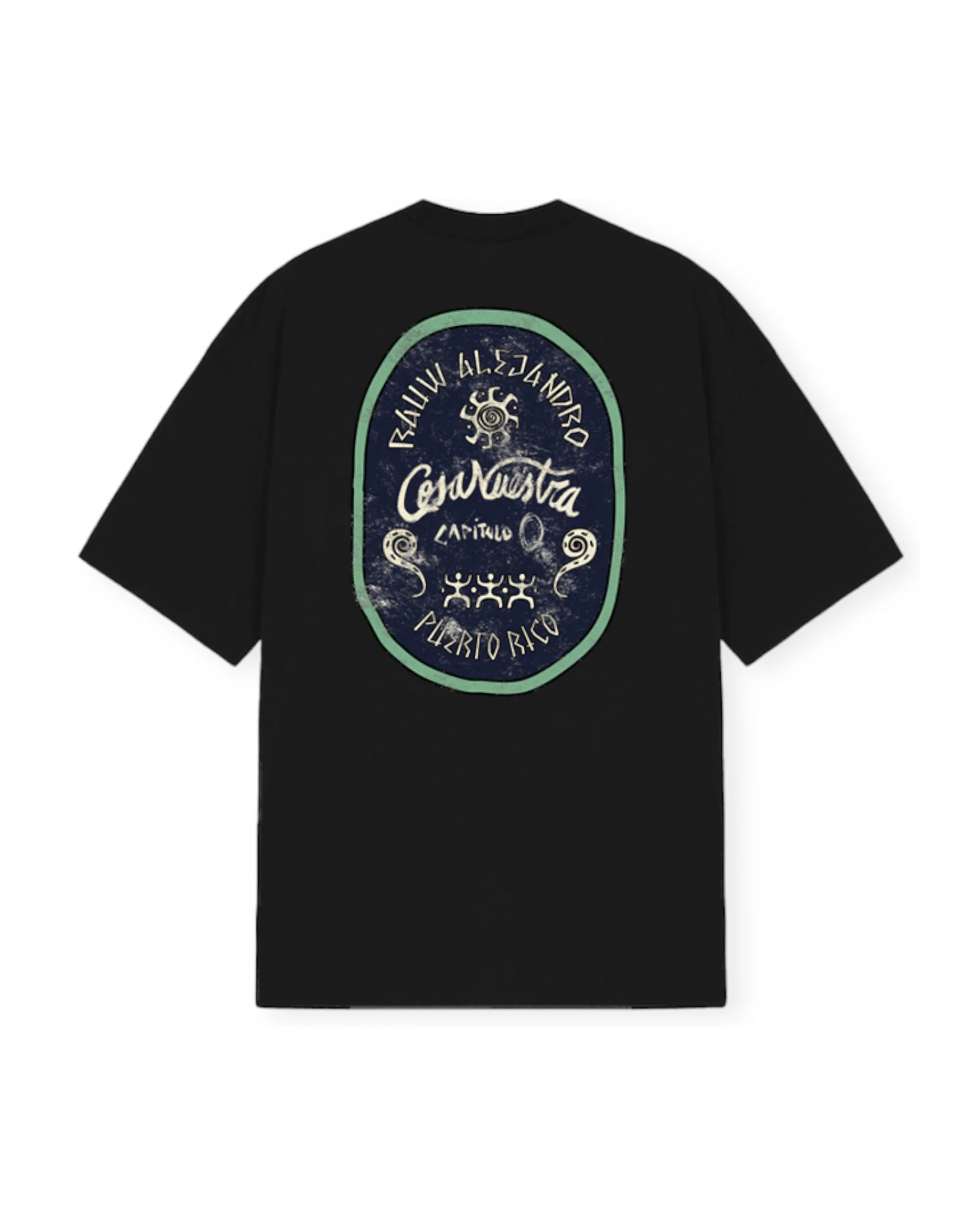Cresta Tee Shirt - Black - Image 2